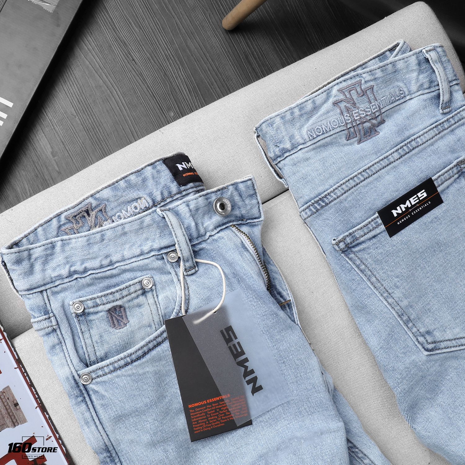 Quần jeans Nomous Essentials light blue