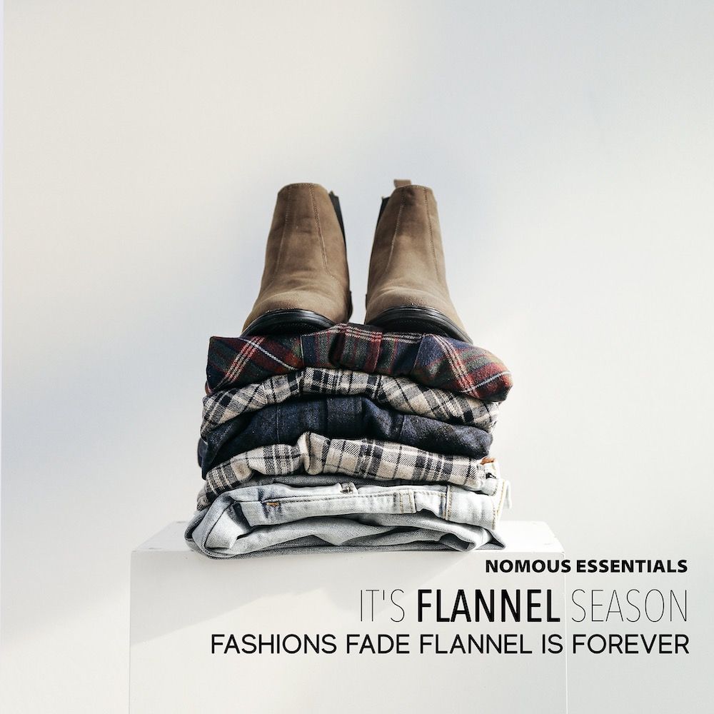 Áo sơmi caro NOMOUS ESSENTIALS flannel