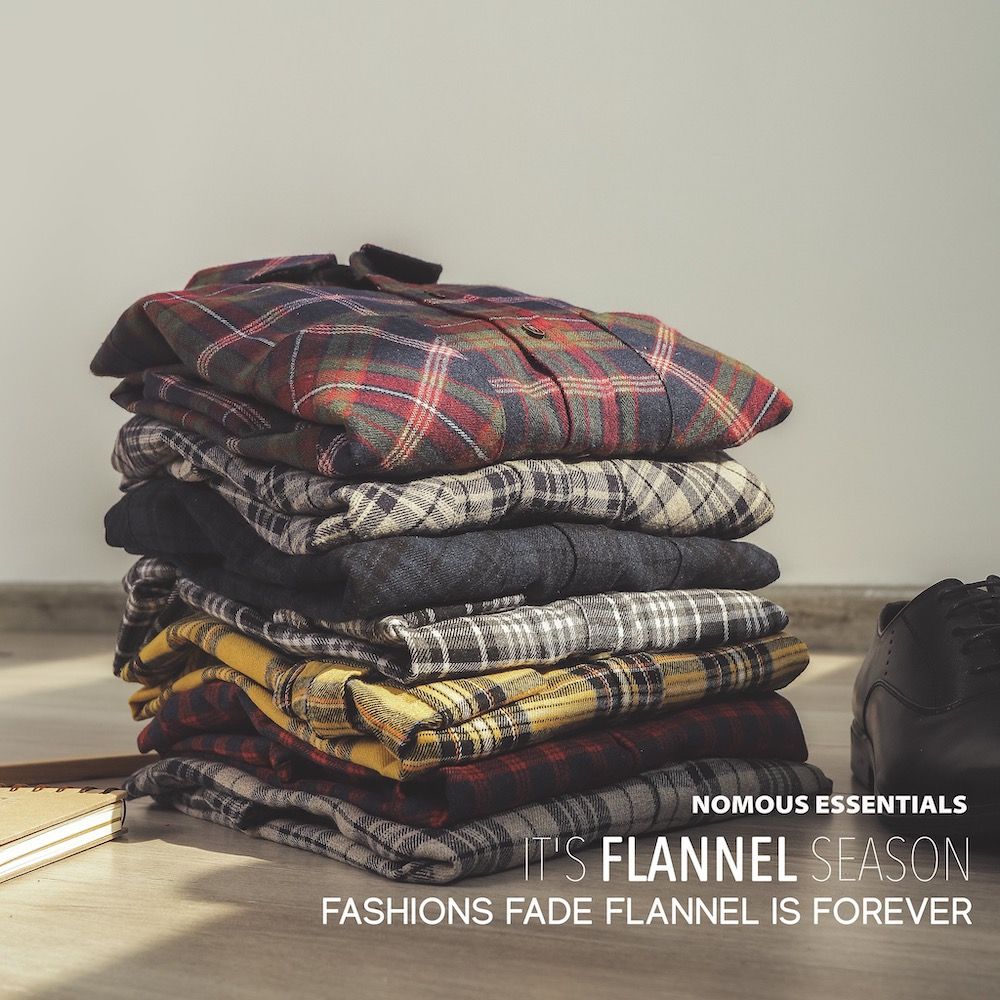 Áo sơmi caro NOMOUS ESSENTIALS flannel