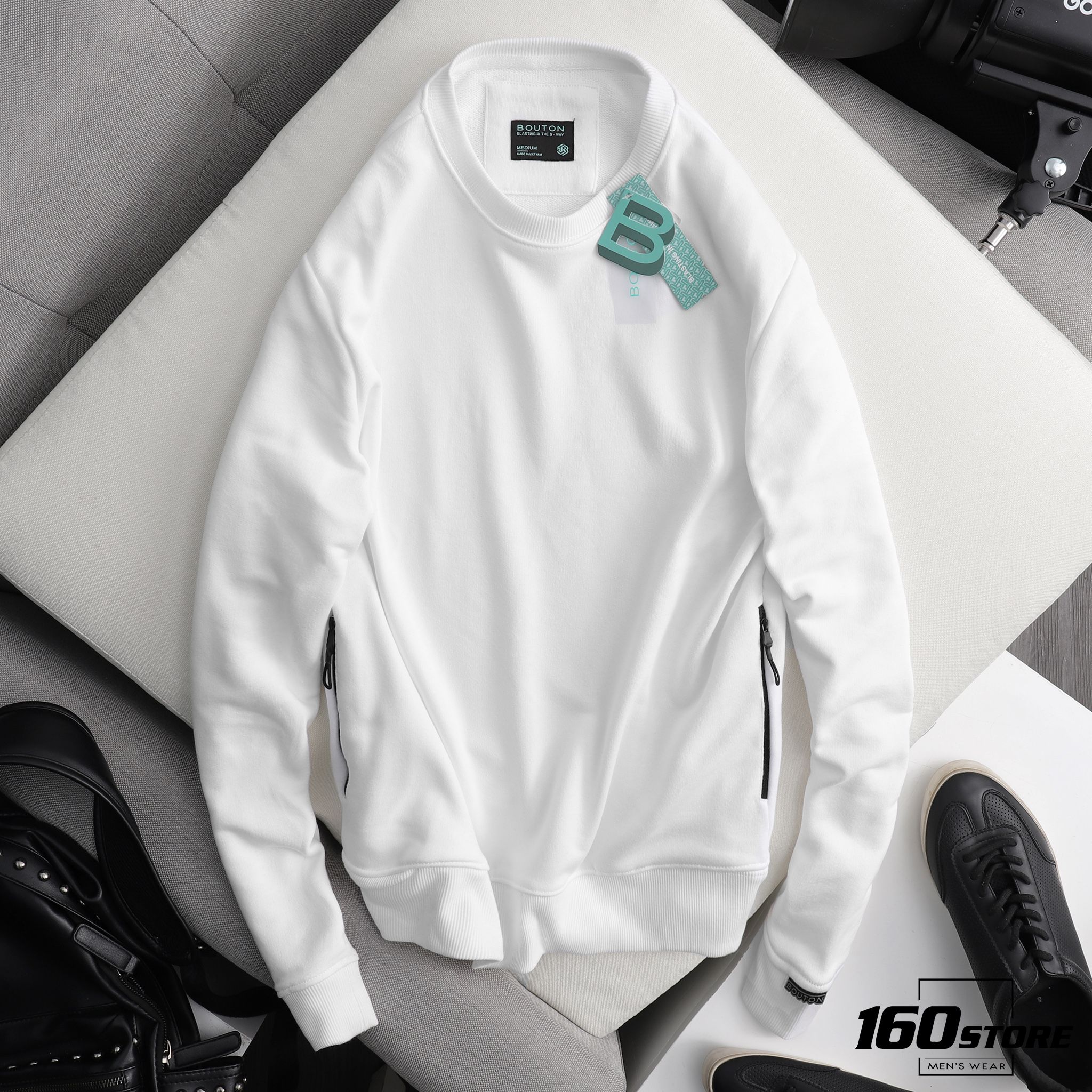 Áo nỉ (sweatshirt) BOUTON zipper
