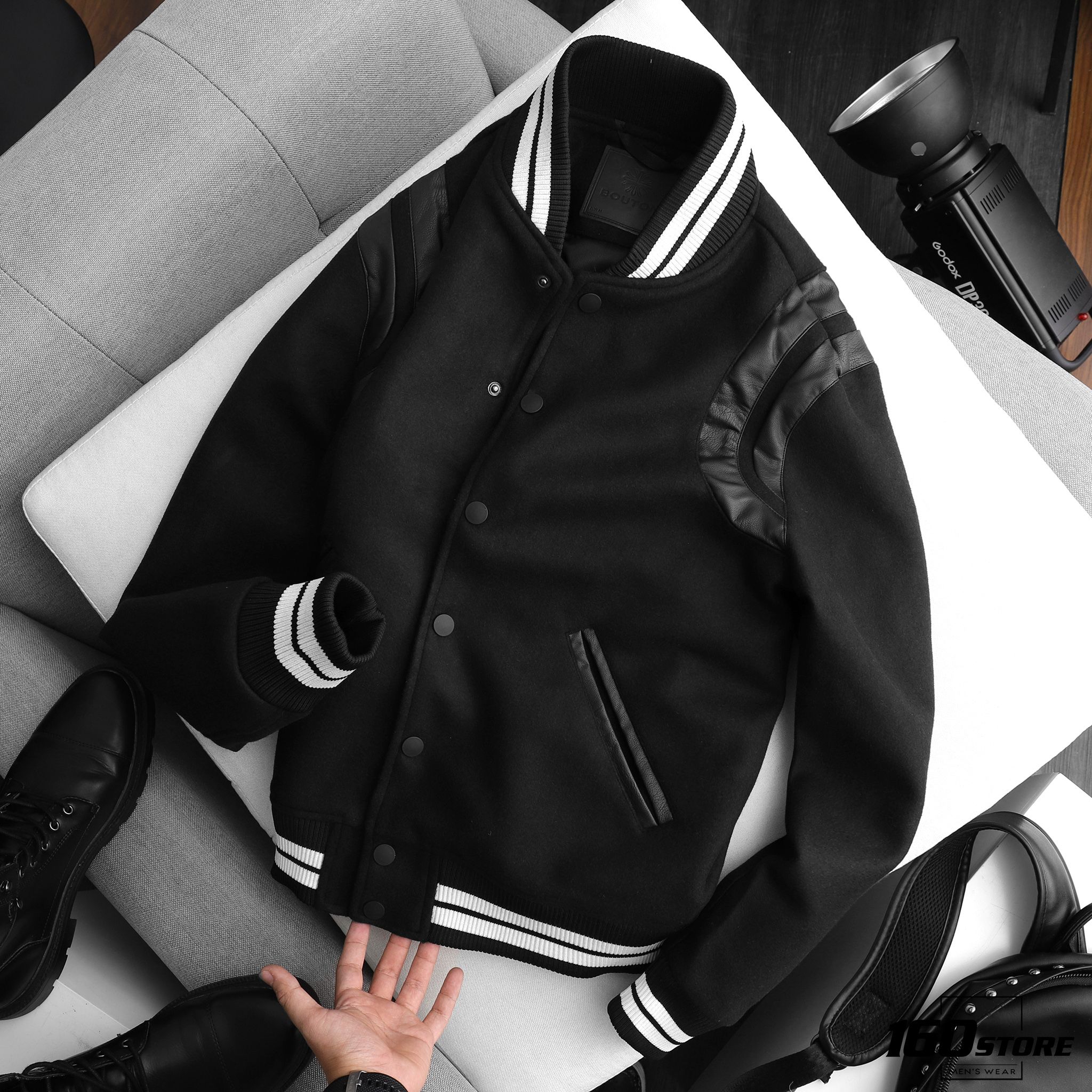 Áo khoác bomber BOUTON Teddy