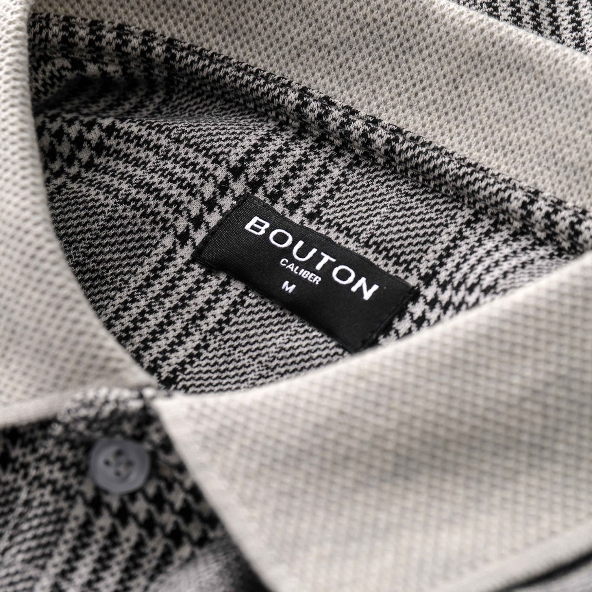 Áo polo BOUTON grey caro