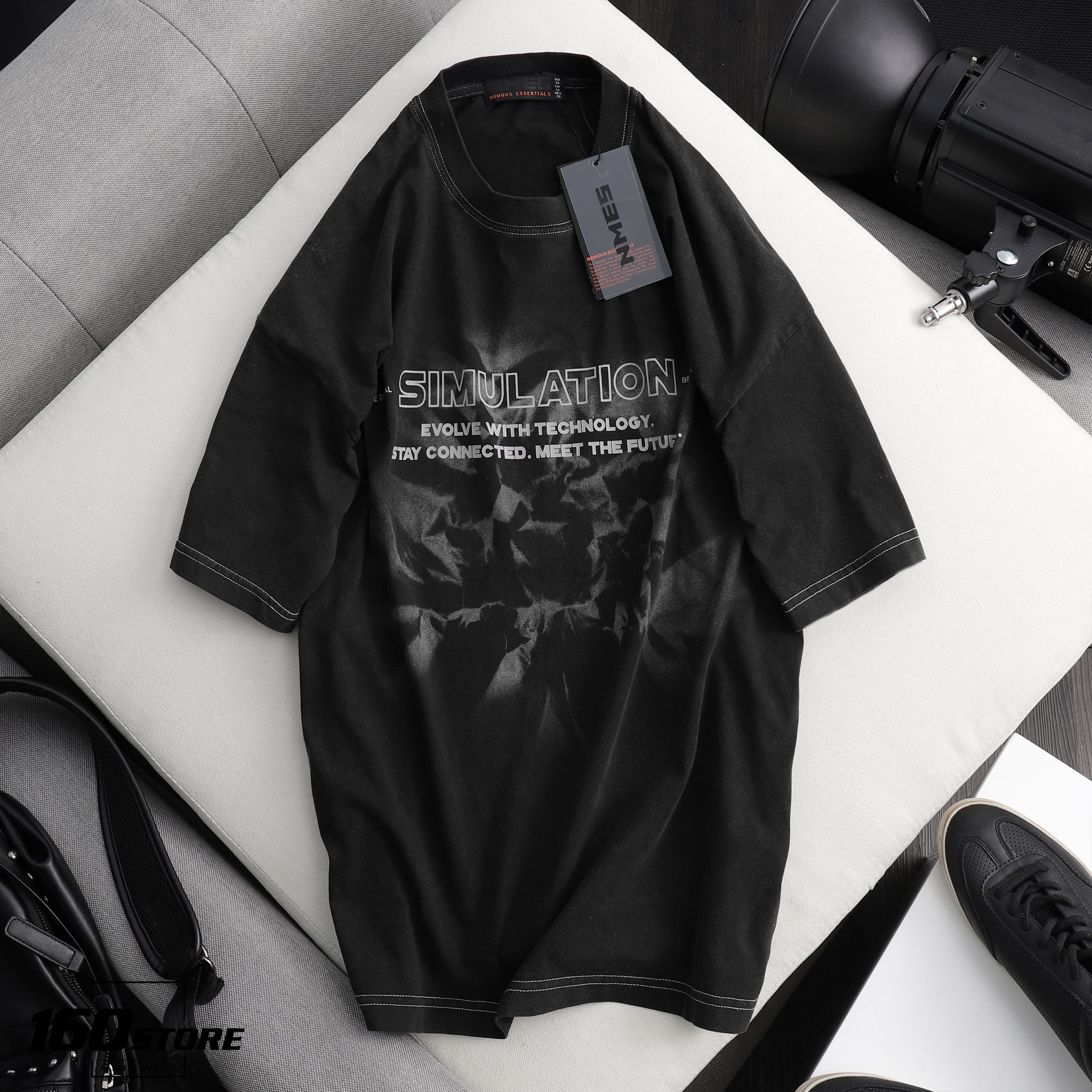 Áo thun NOMOUS ESSENTIALS oversize wash
