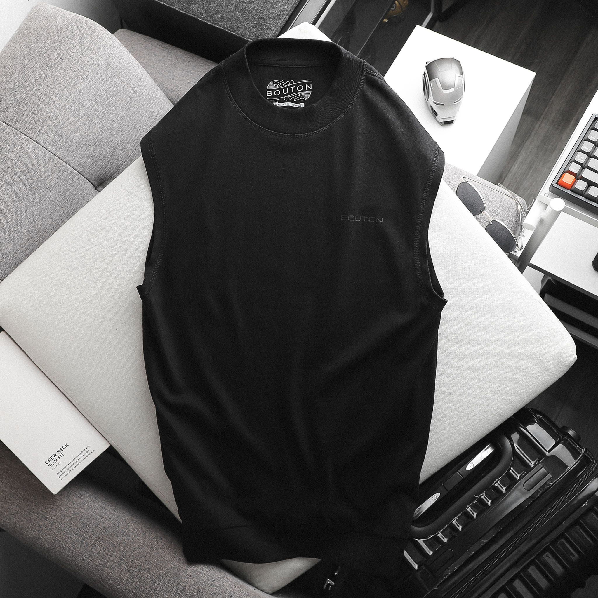 Áo ba lỗ tank top BOUTON organic