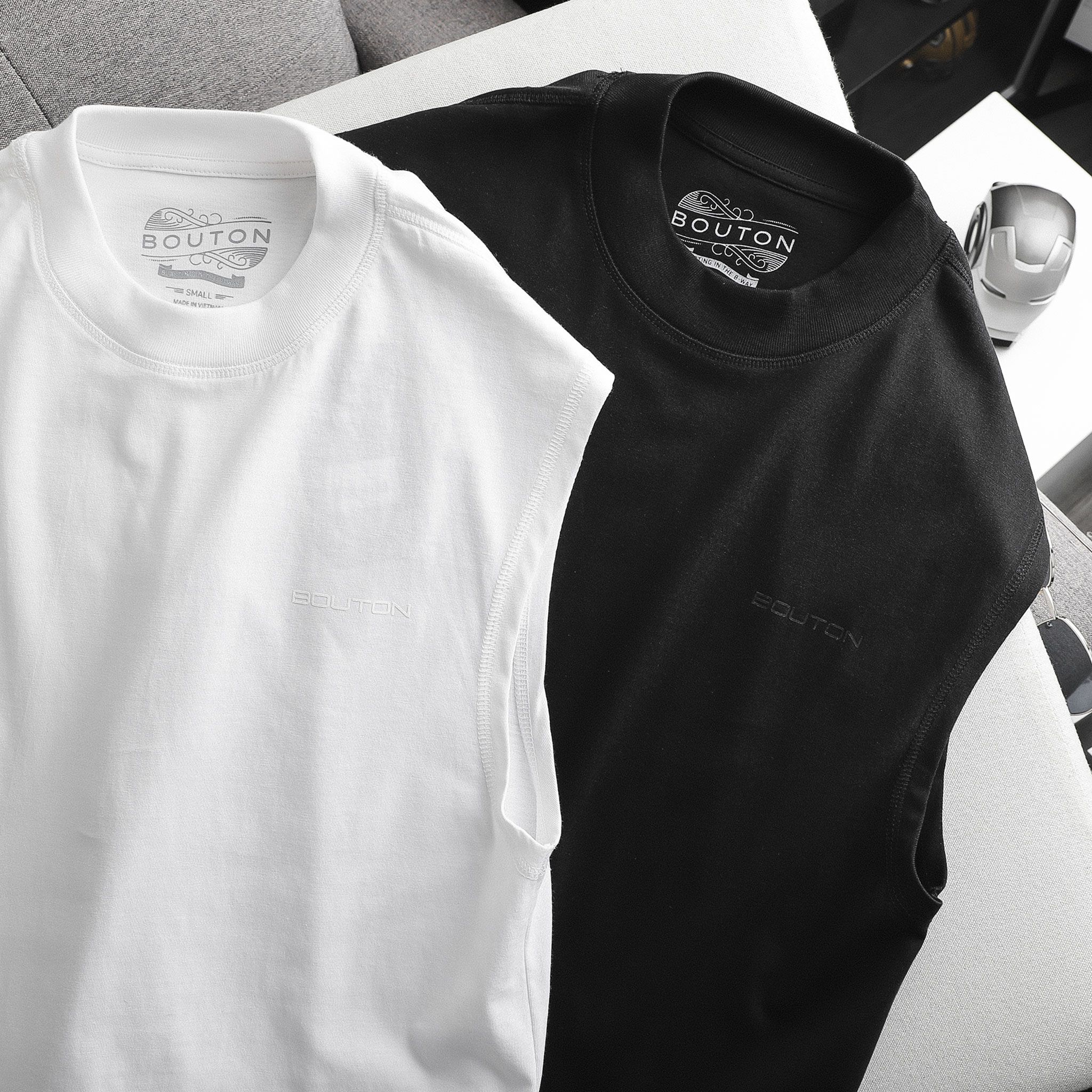 Áo ba lỗ tank top BOUTON organic