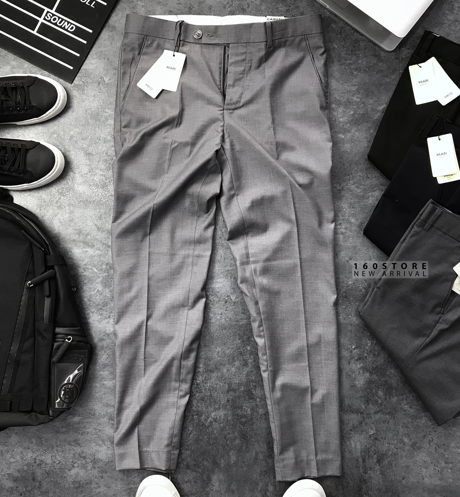 MNG Slim Suit Trousers