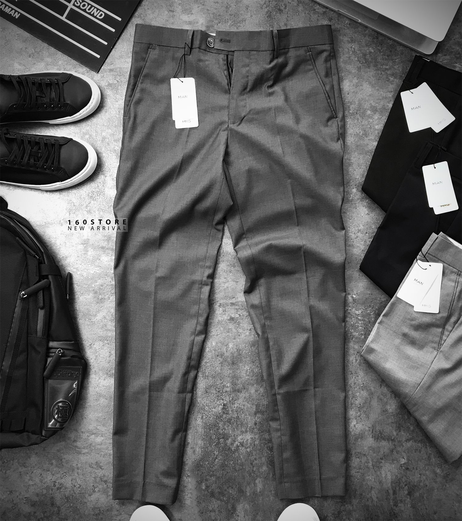 MNG Slim Suit Trousers