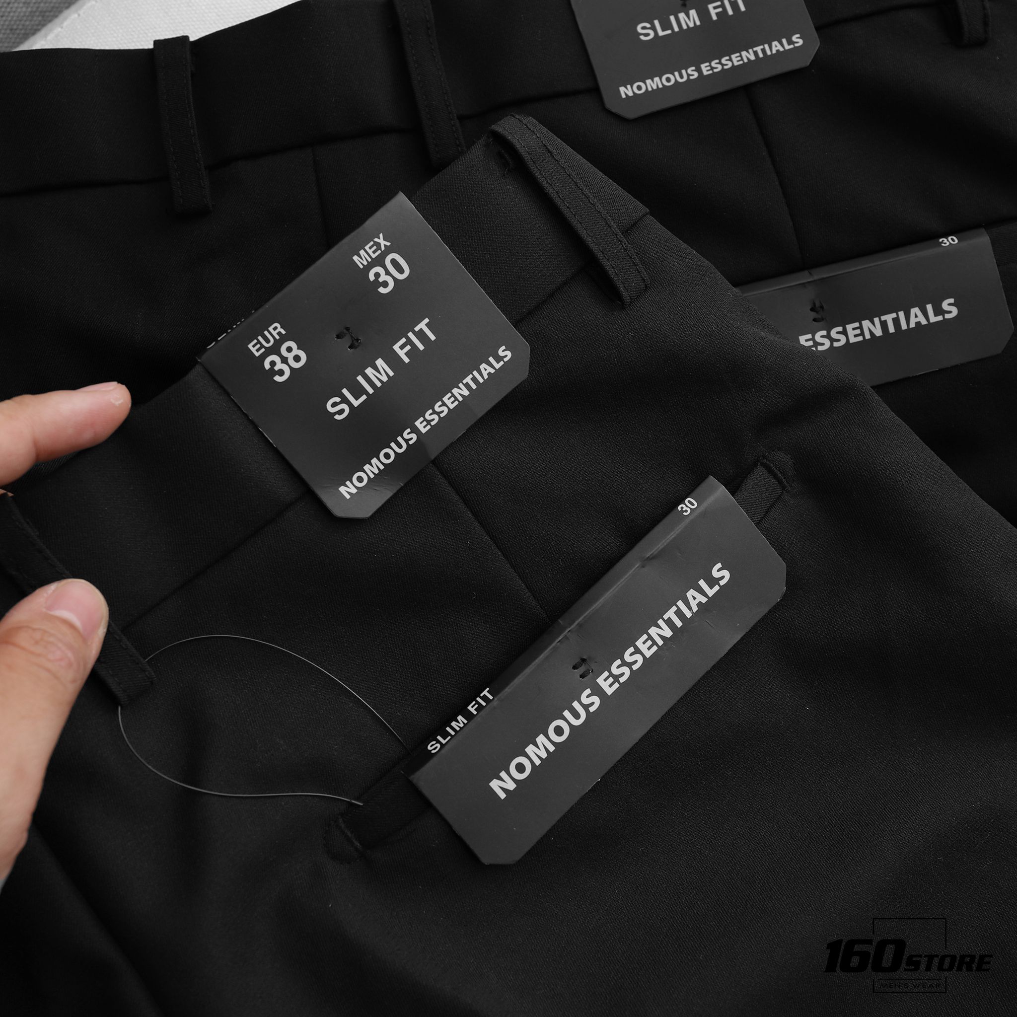 Quần tây NOMOUS ESSENTIALS black slim