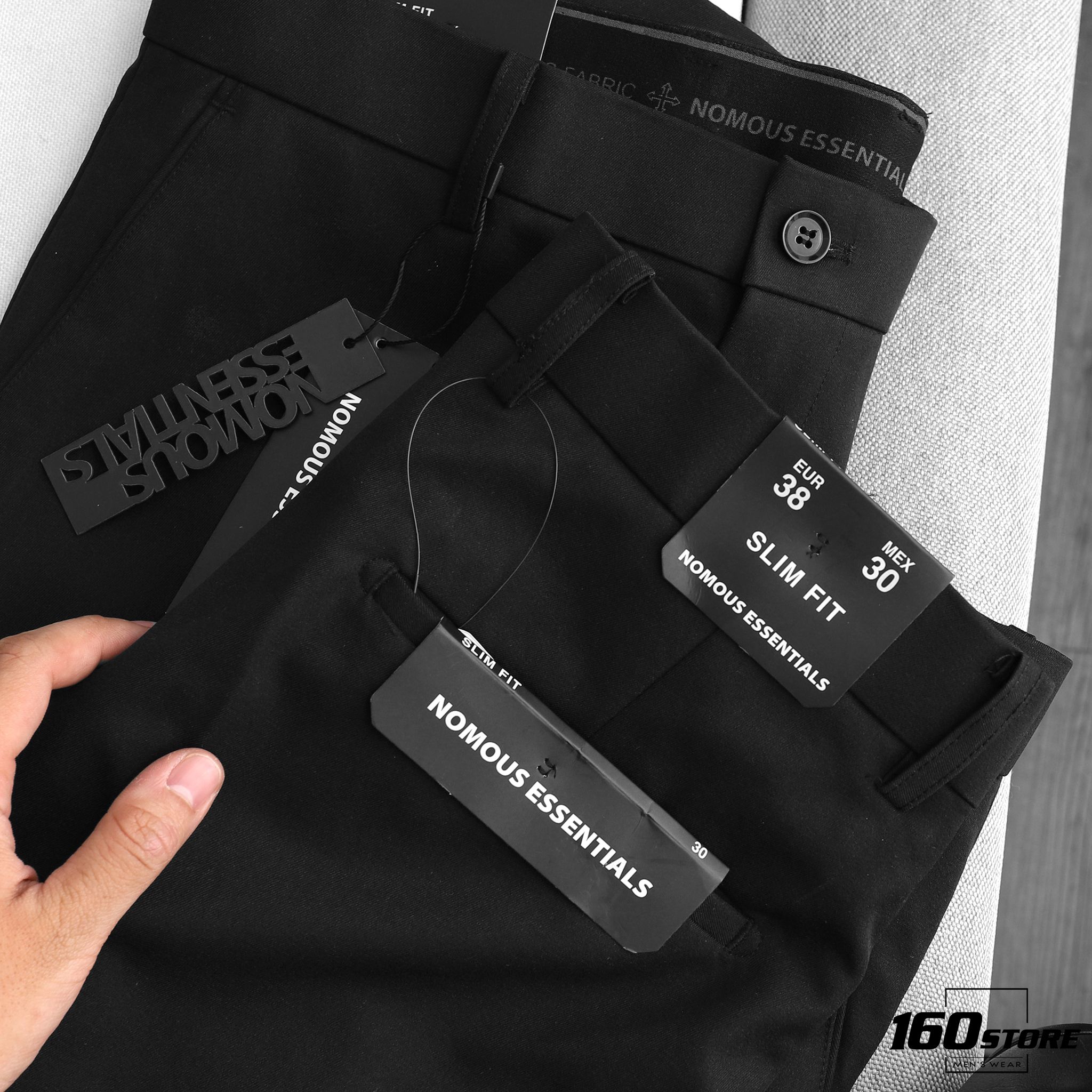 Quần tây NOMOUS ESSENTIALS black slim