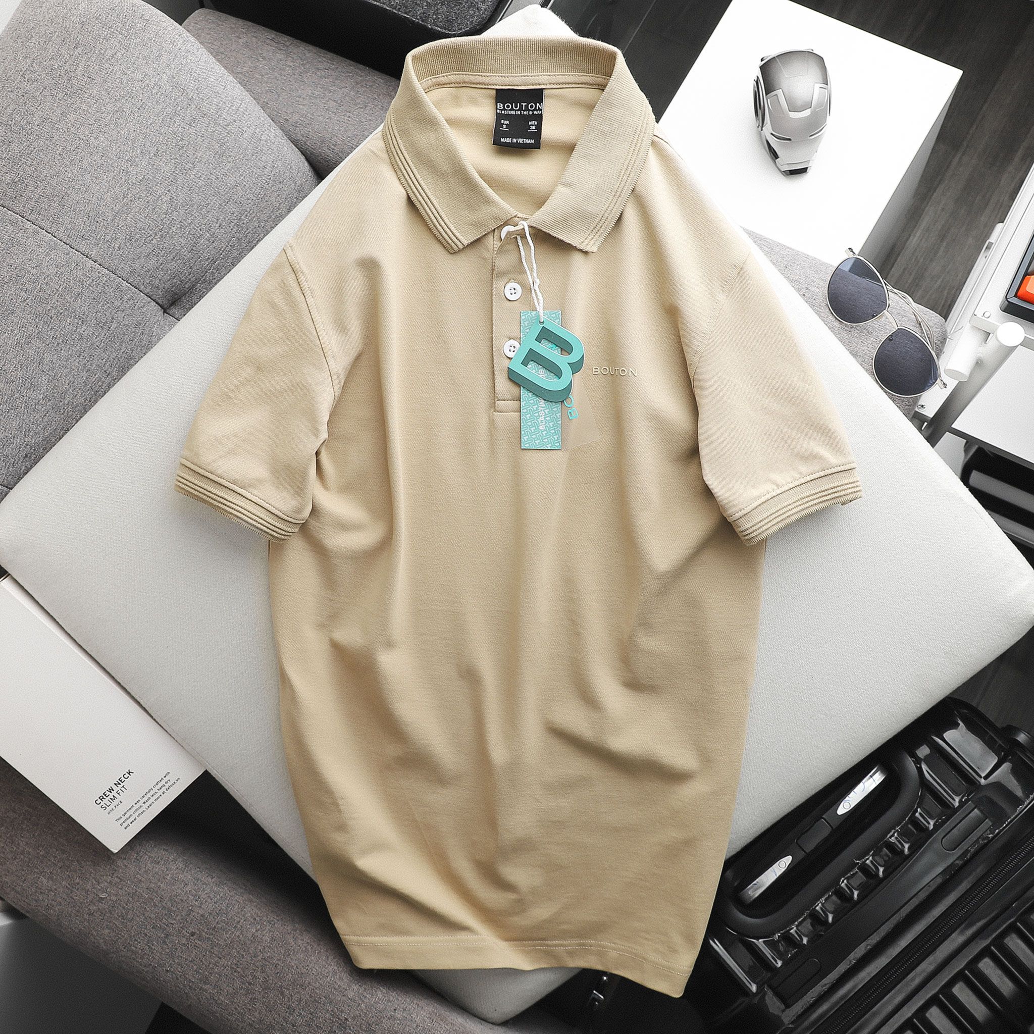 Áo polo BOUTON basic ss21
