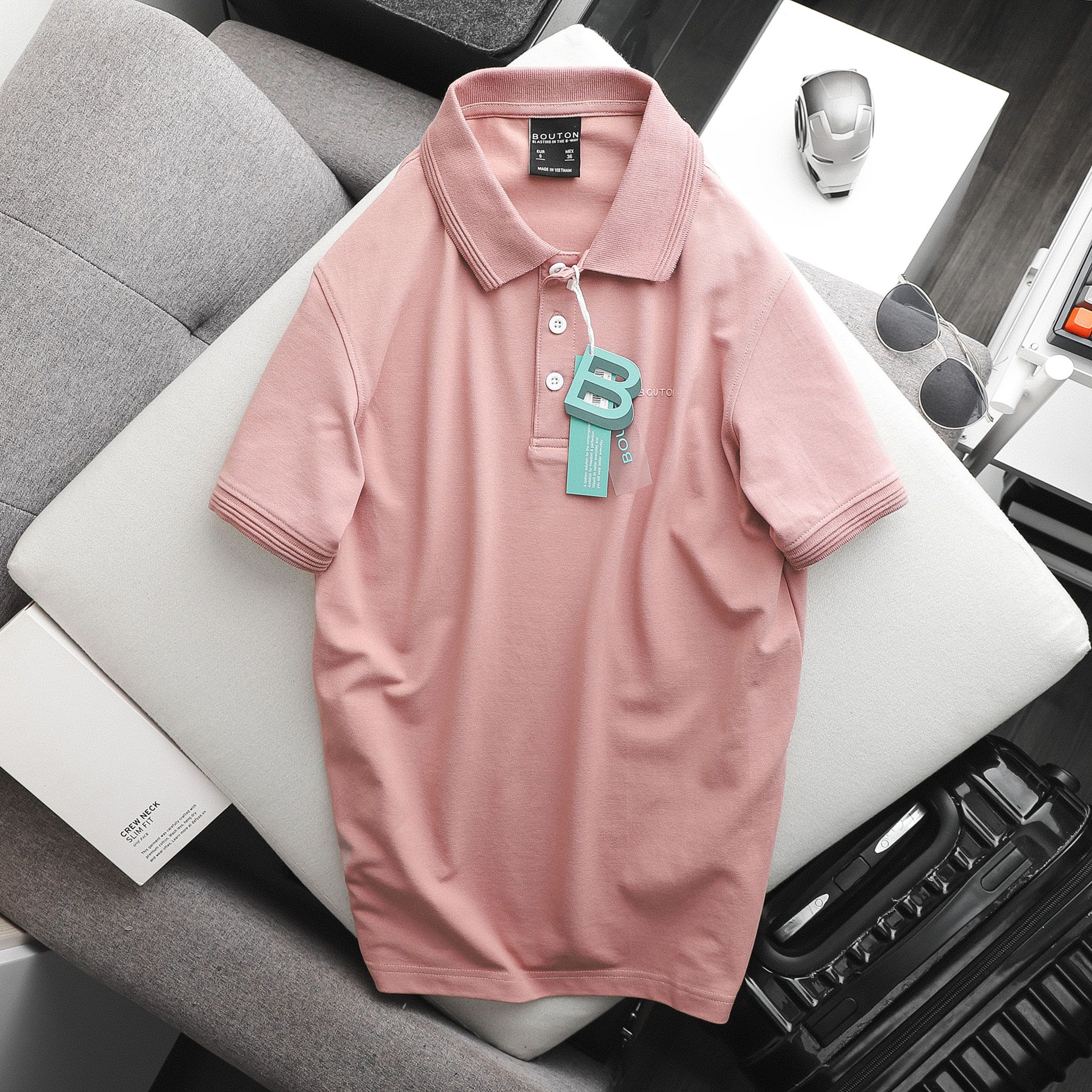 Áo polo BOUTON basic ss21