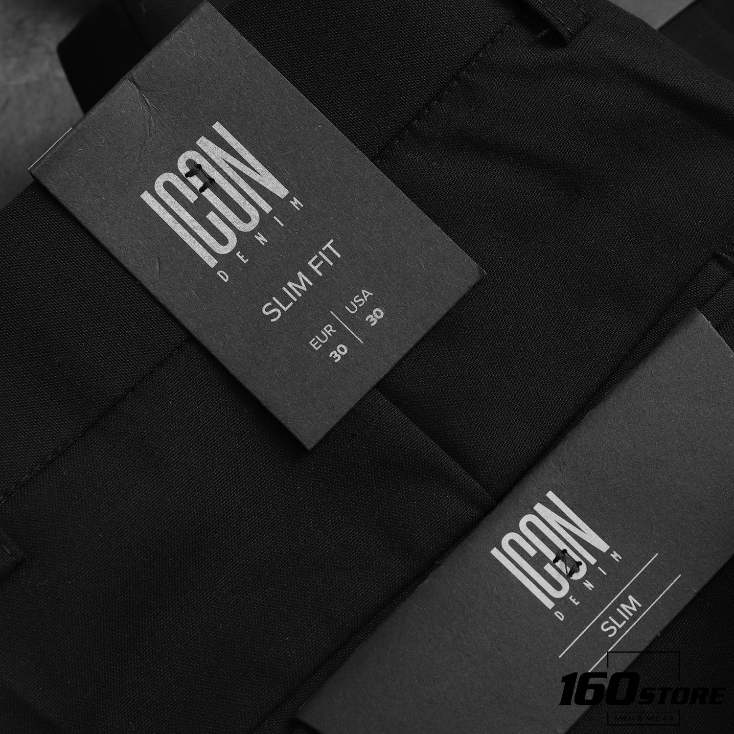 Quần tây ICON & DENIM Black
