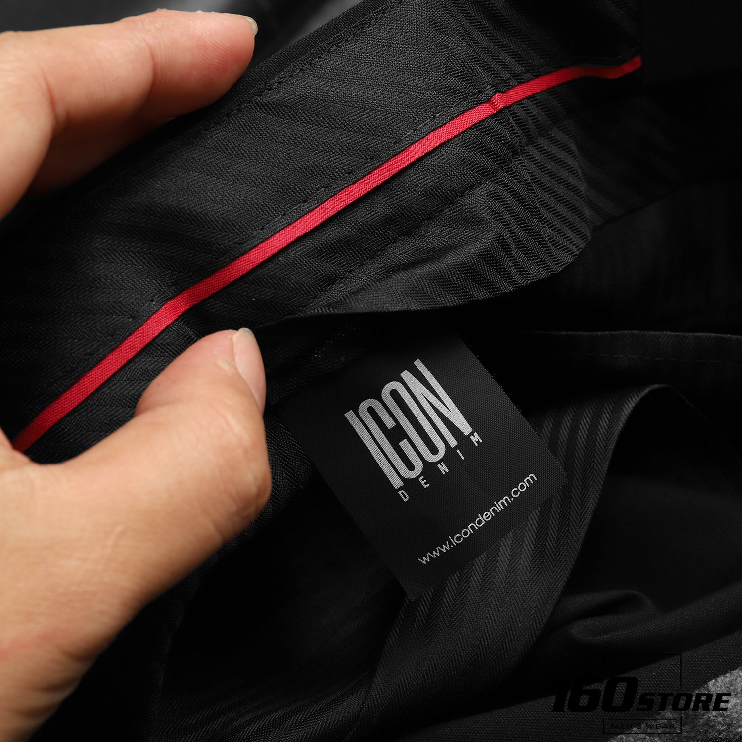 Quần tây ICON & DENIM Black