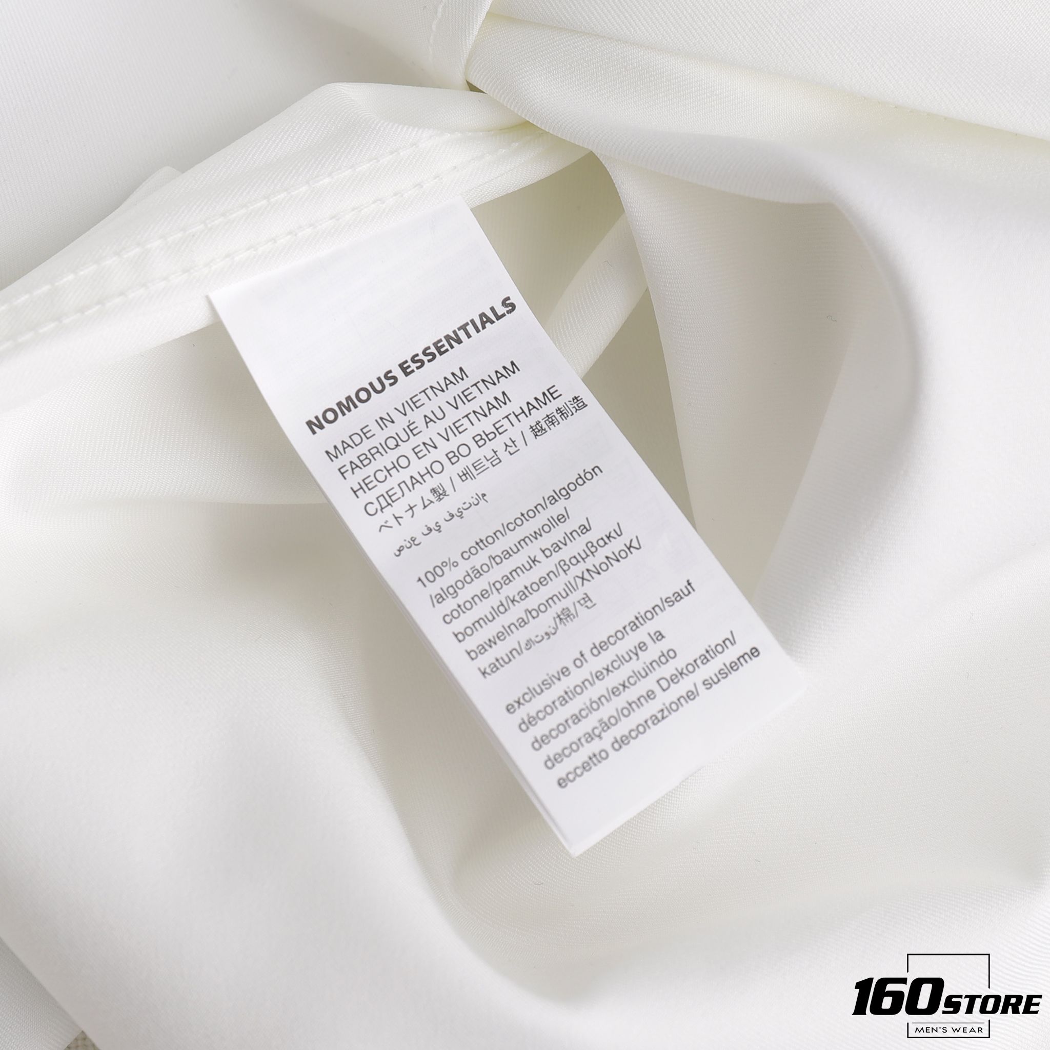 Áo sơmi NOMOUS ESSENTIALS cổ trụ