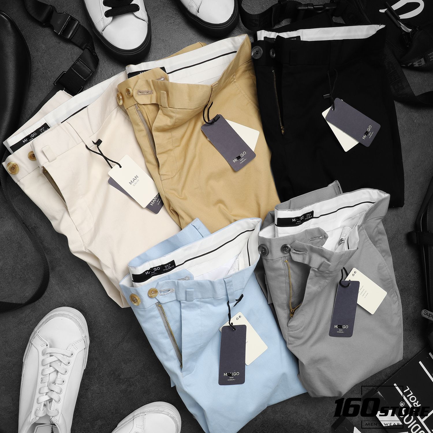 Quần kaki M.N.G slim