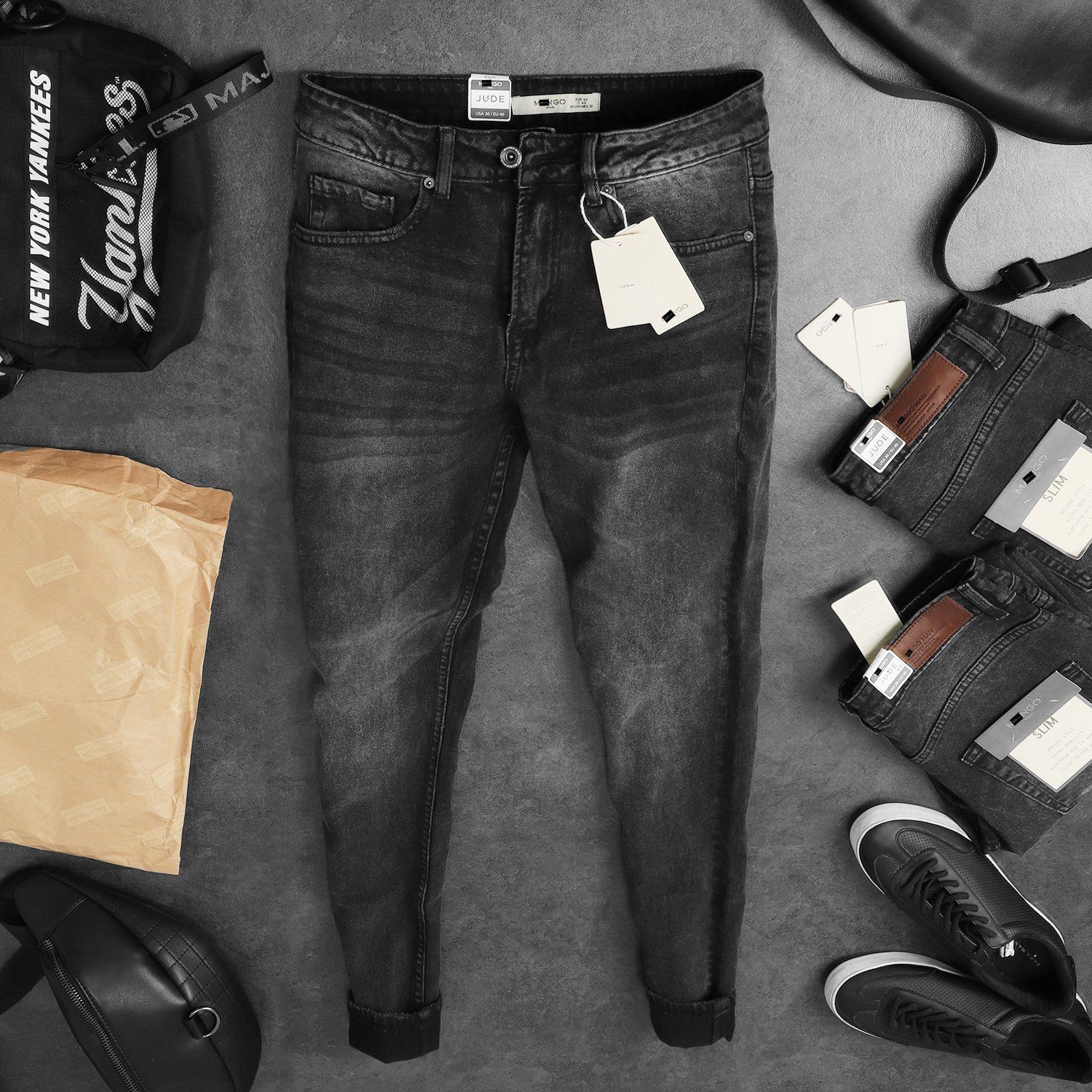Quần jean M.N.G Jude slim fit