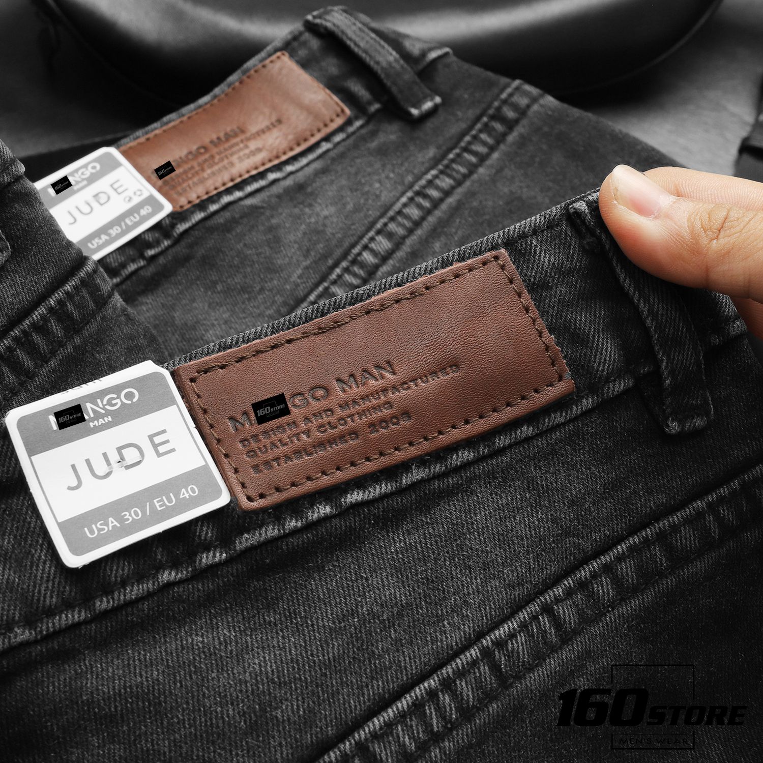 Quần jean M.N.G Jude slim fit