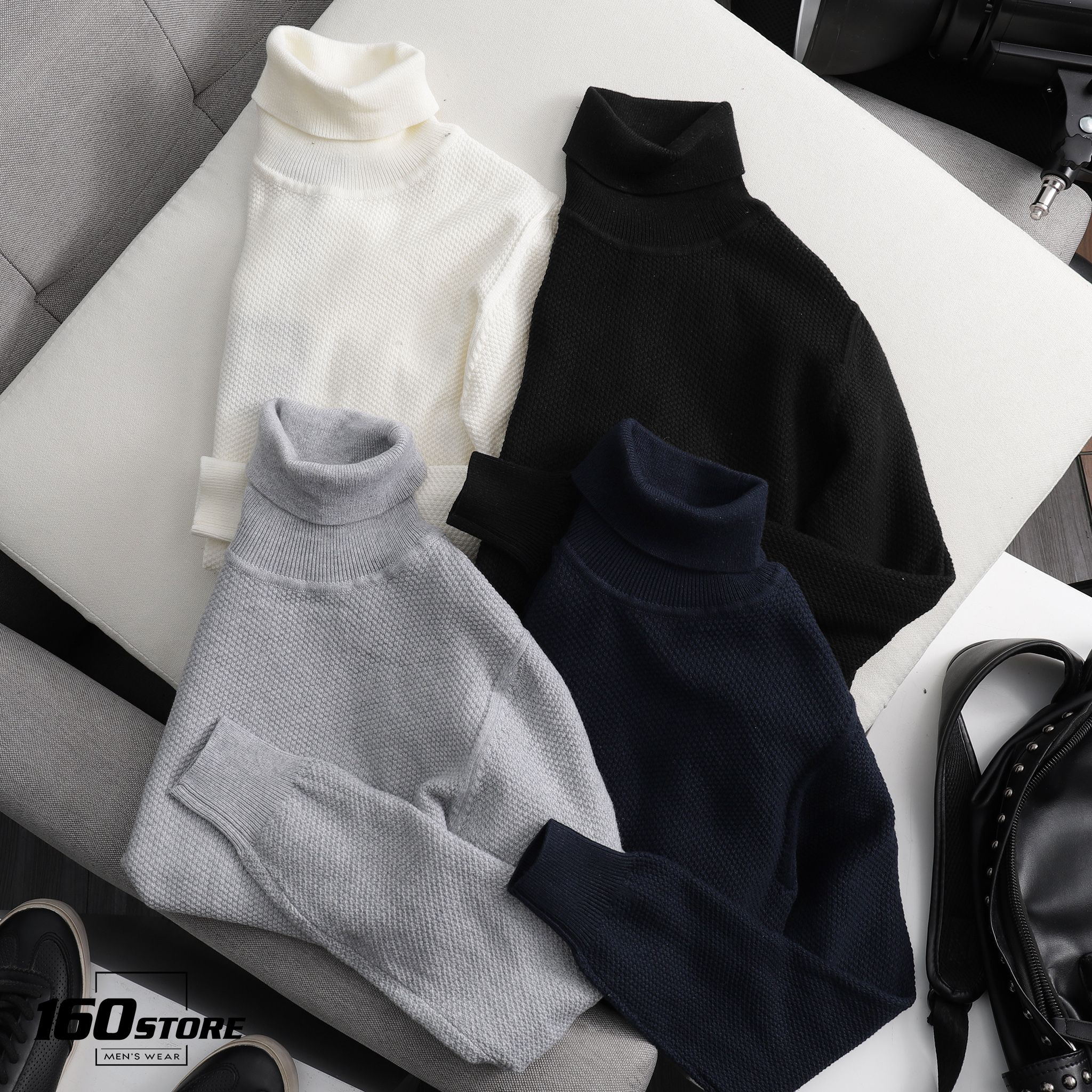 Áo len (sweater) M.D turtle neck