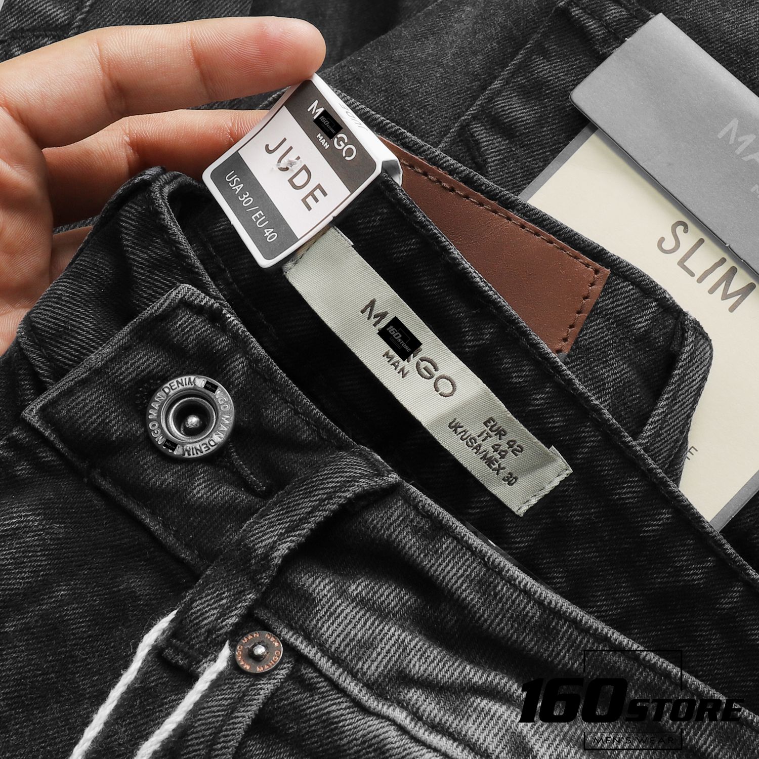Quần jean M.N.G Jude slim fit