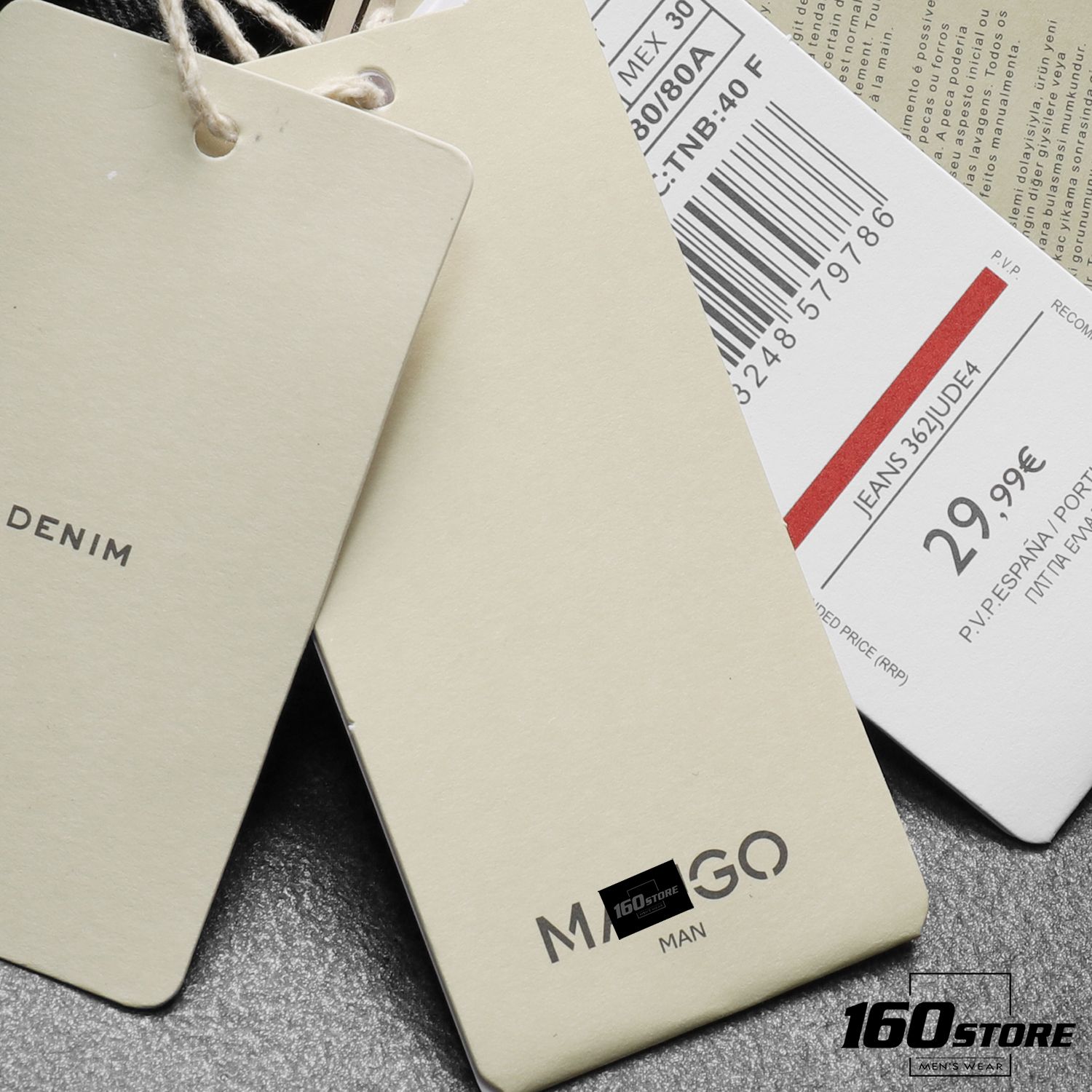 Quần jean M.N.G Jude slim fit