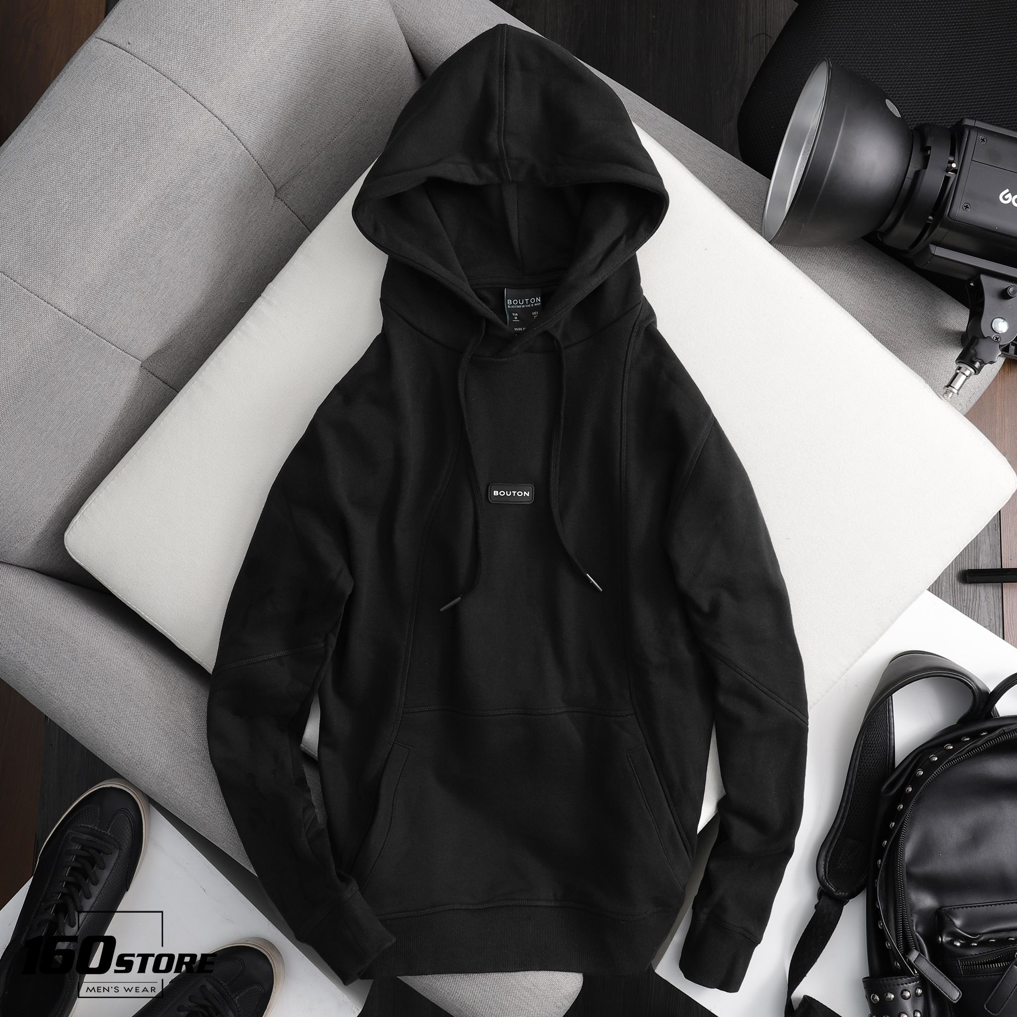 Áo hoodie BOUTON French terry