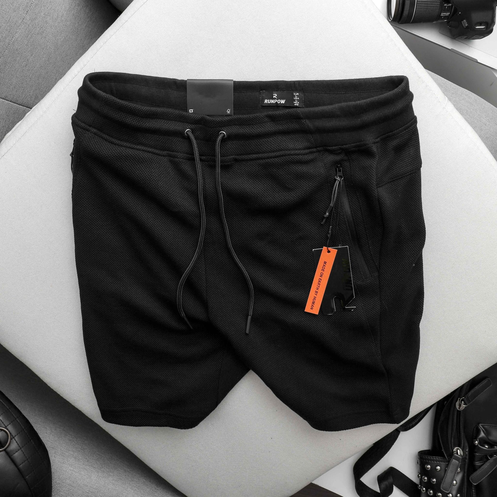Quần short pique RUNPOW basic
