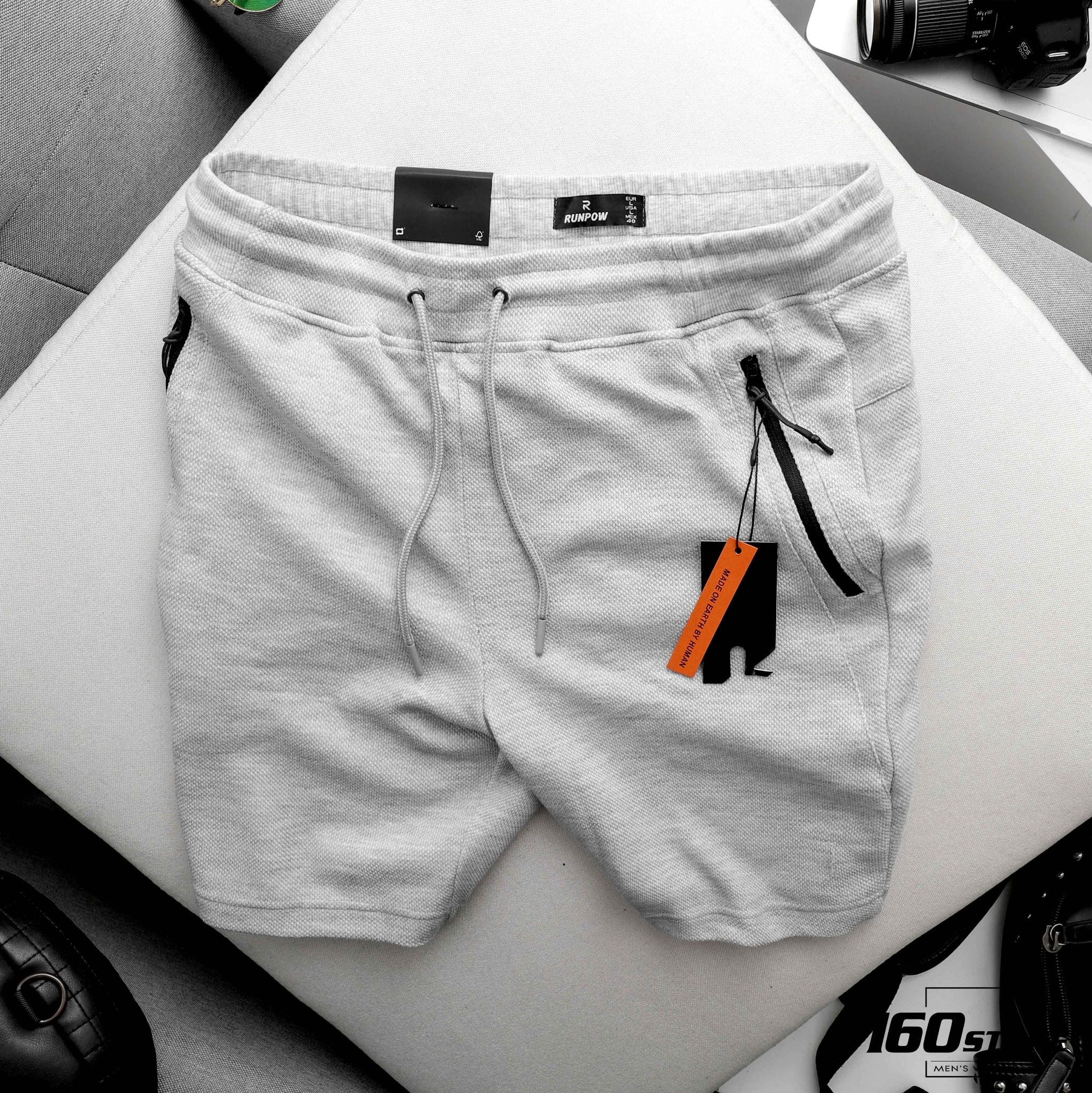 Quần short pique RUNPOW basic