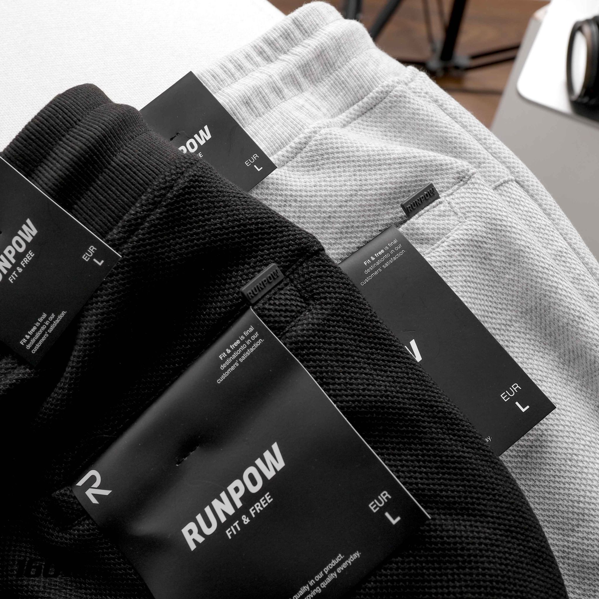 Quần short pique RUNPOW basic