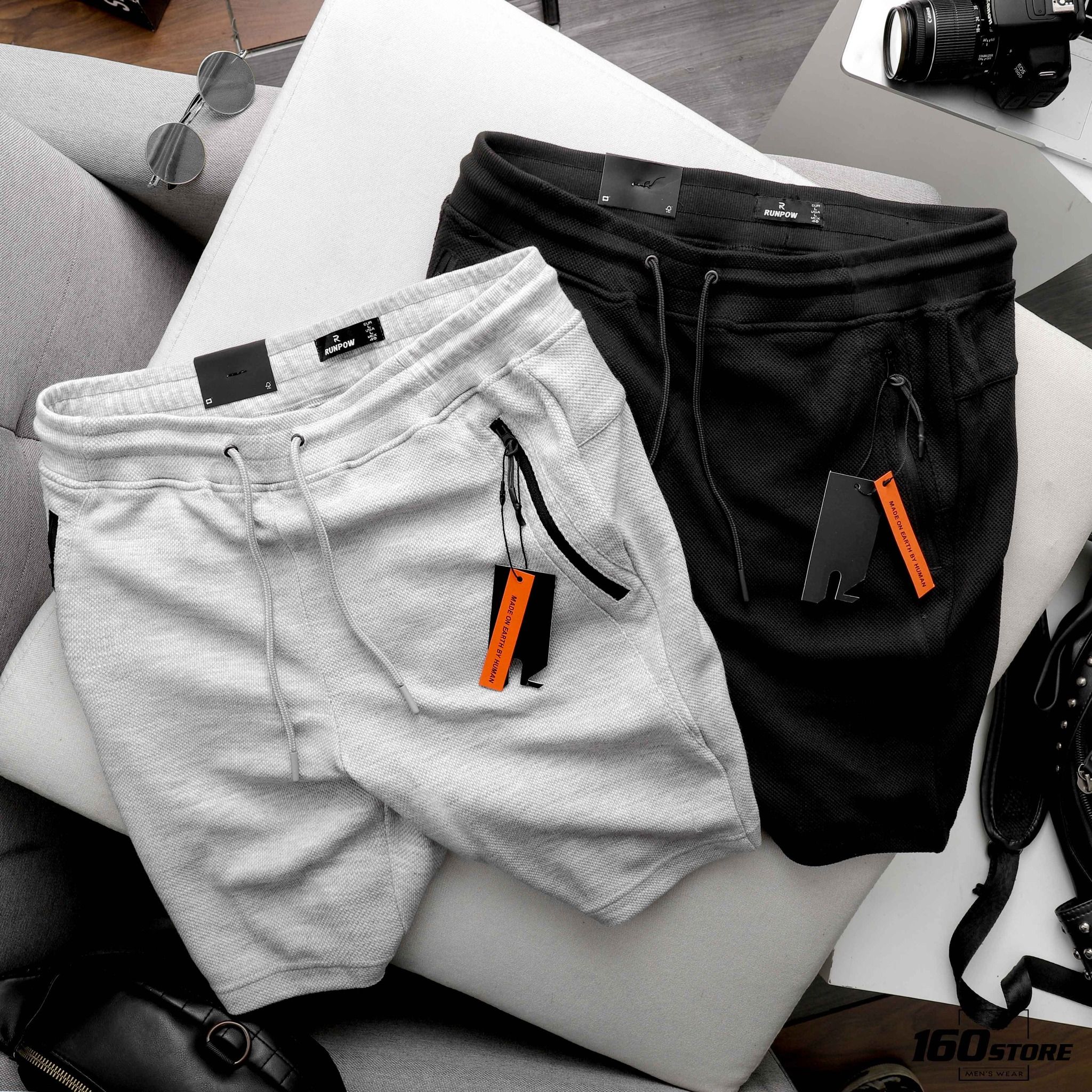 Quần short pique RUNPOW basic