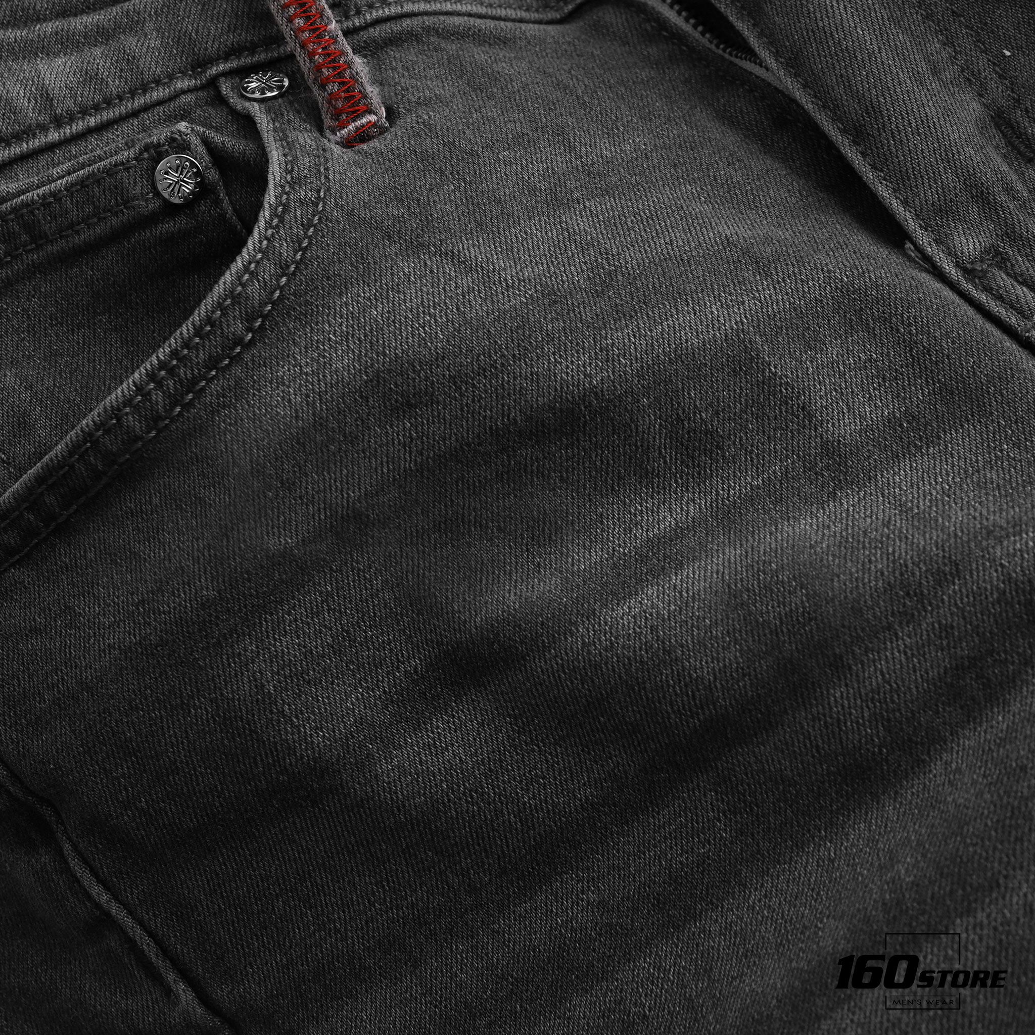 Quần jeans BOUTON Gray wash Skinny