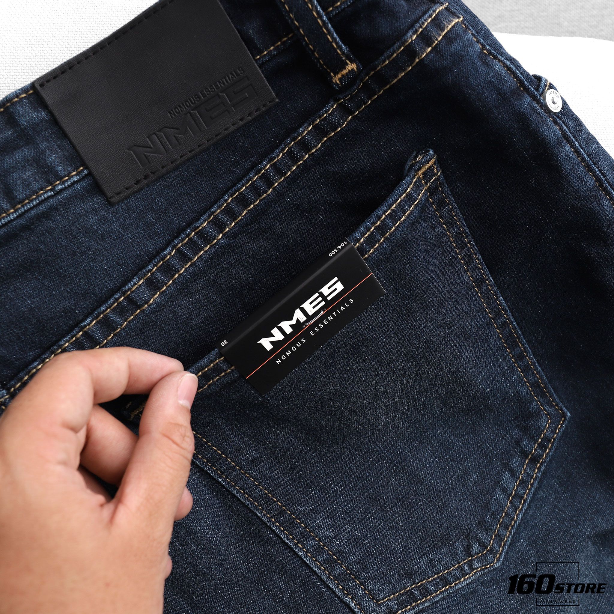 Quần short jeans NOMOUS ESSENTIALS slim
