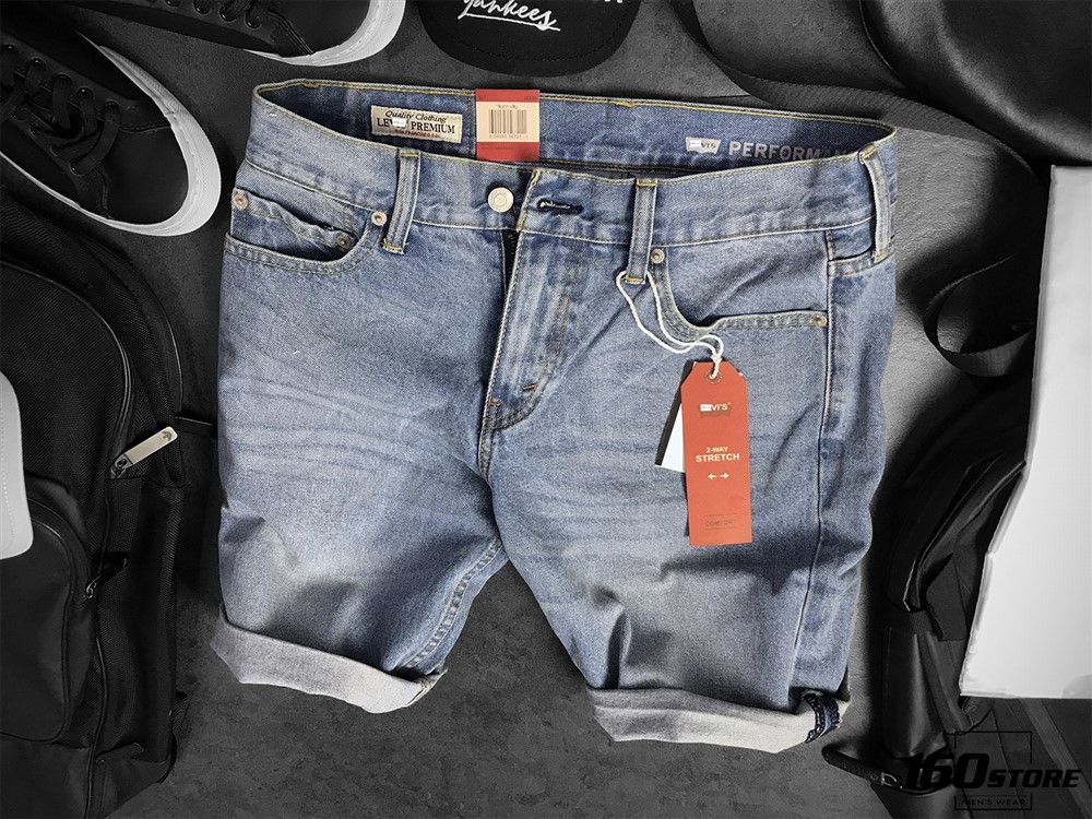 Quần short denim LVIS 511