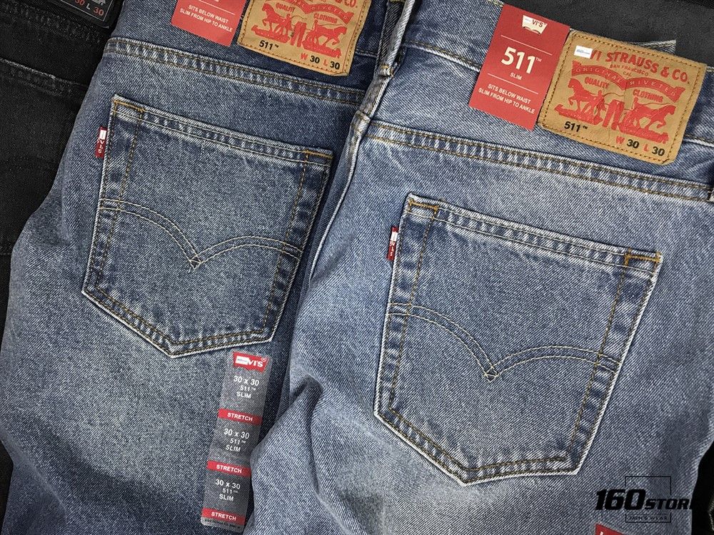 Quần short denim LVIS 511