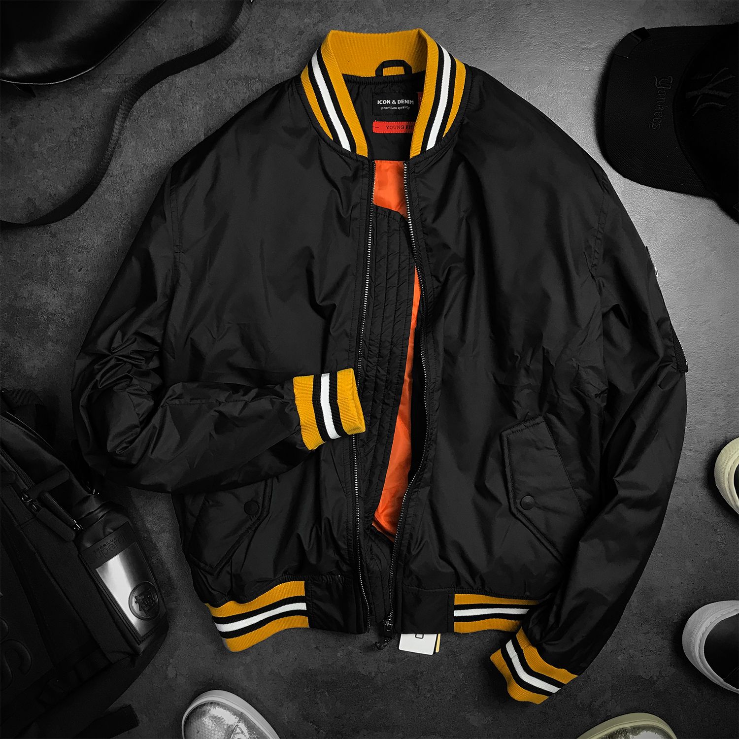 Áo khoác bomber ICON & DENIM