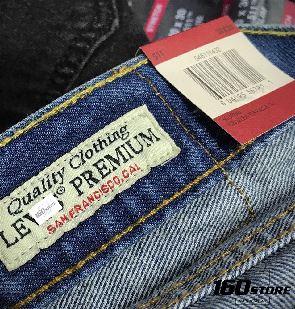 Quần short denim LVIS 511