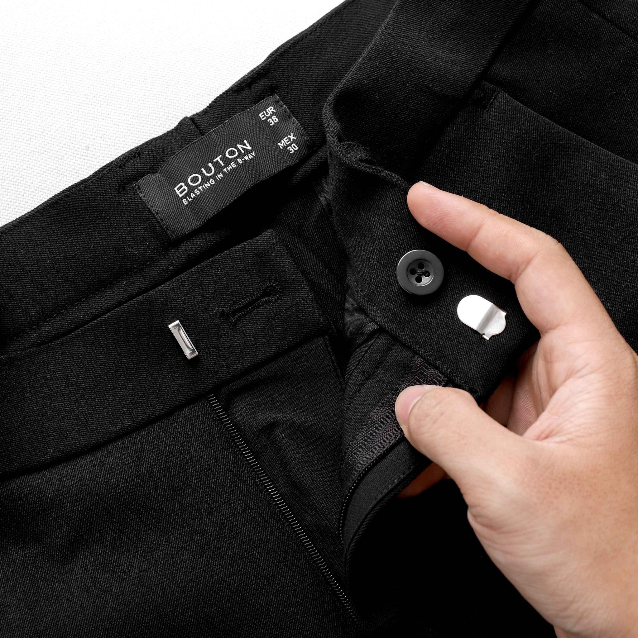 Quần Tây BOUTON Black Skinny