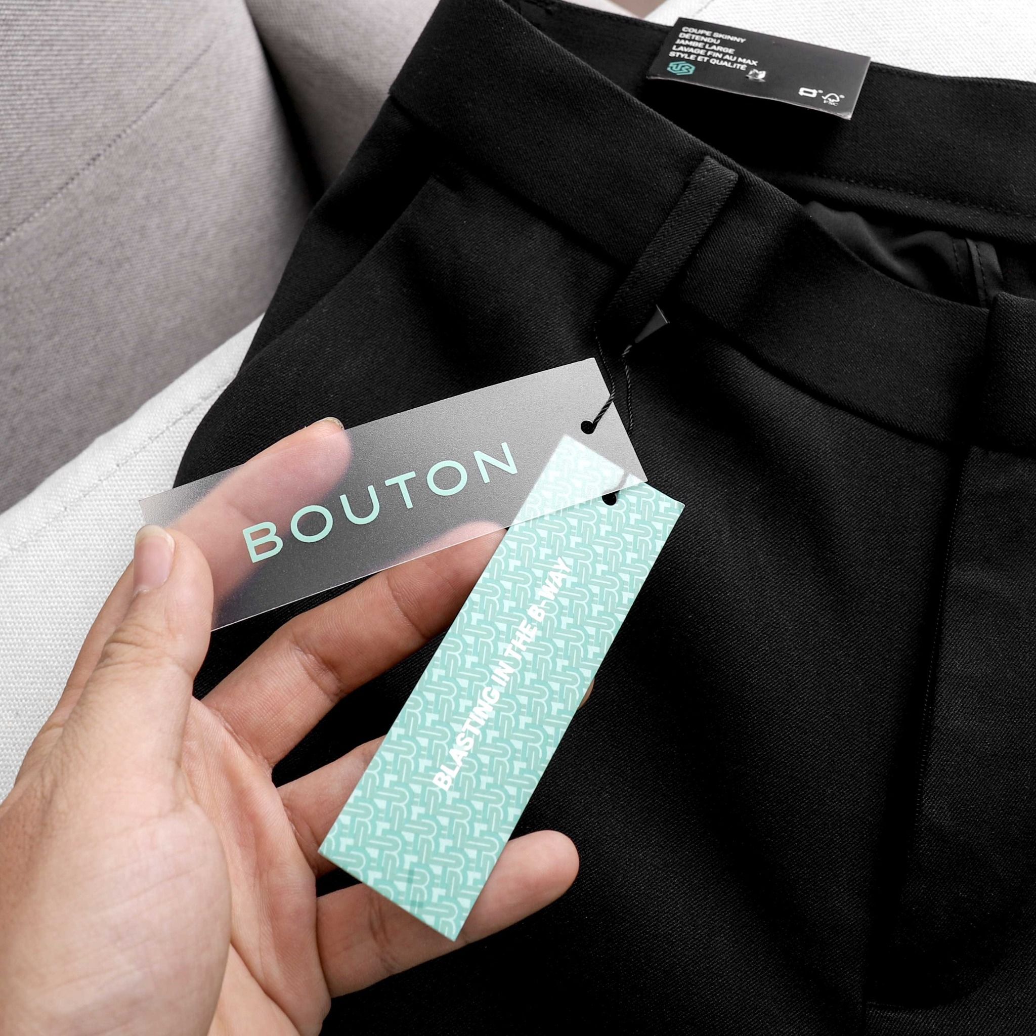 Quần Tây BOUTON Black Skinny
