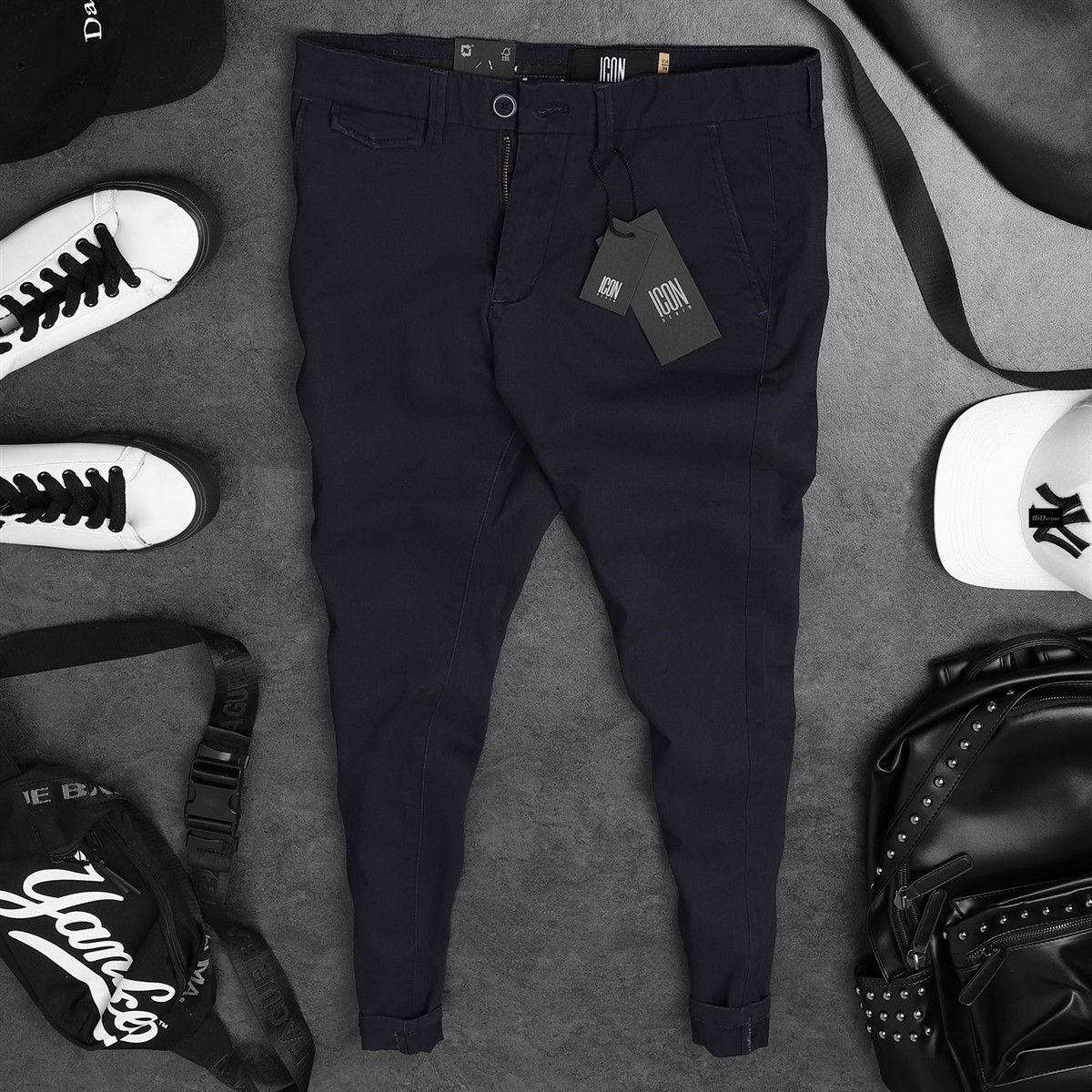 Quần kaki ICON DENIM slim fit