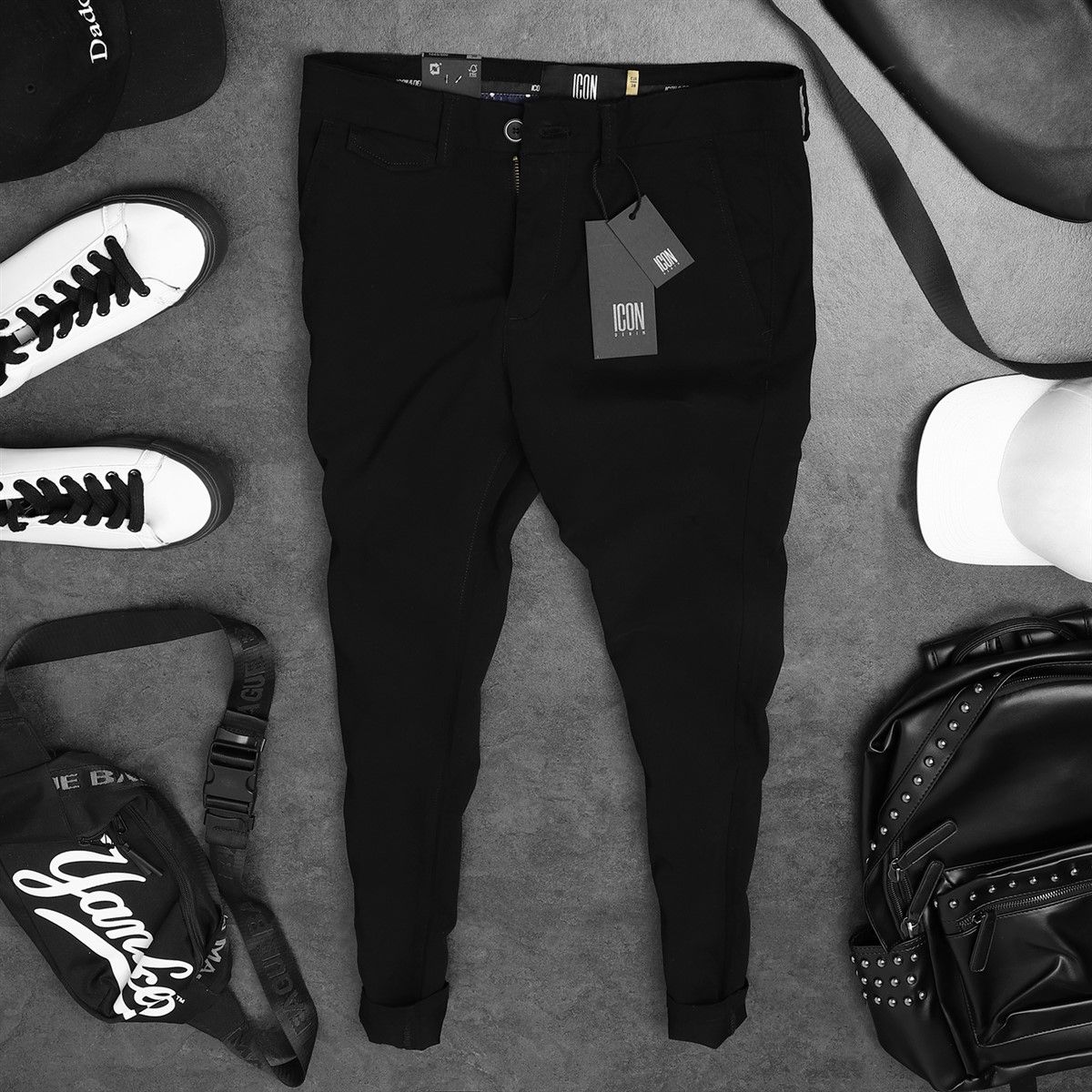 Quần kaki ICON DENIM slim fit