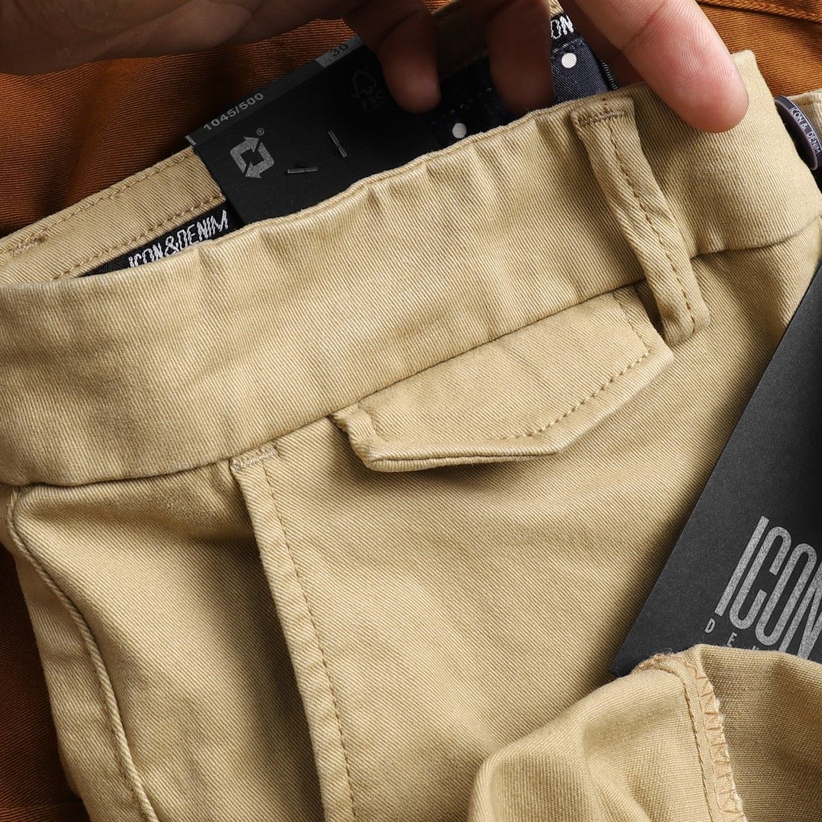 Quần kaki ICON DENIM slim fit