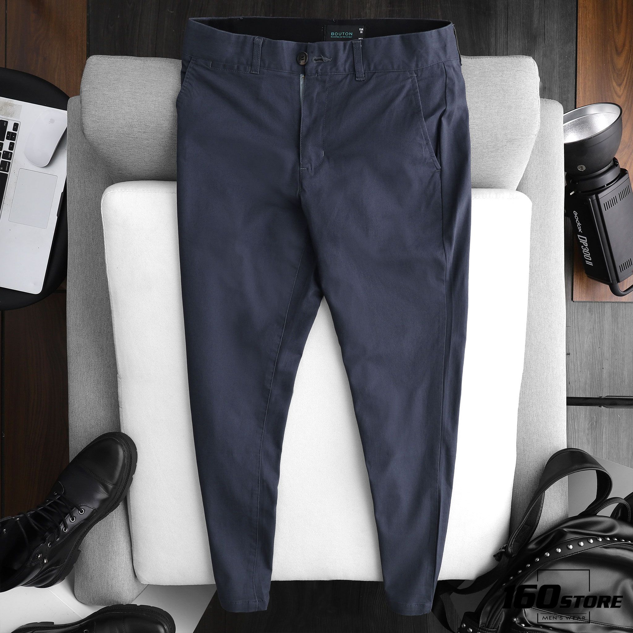 Quần kaki BOUTON Slim