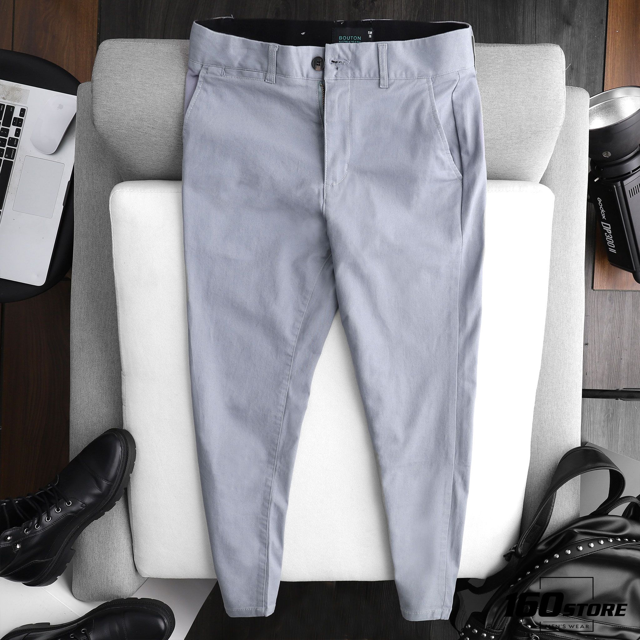 Quần kaki BOUTON Slim