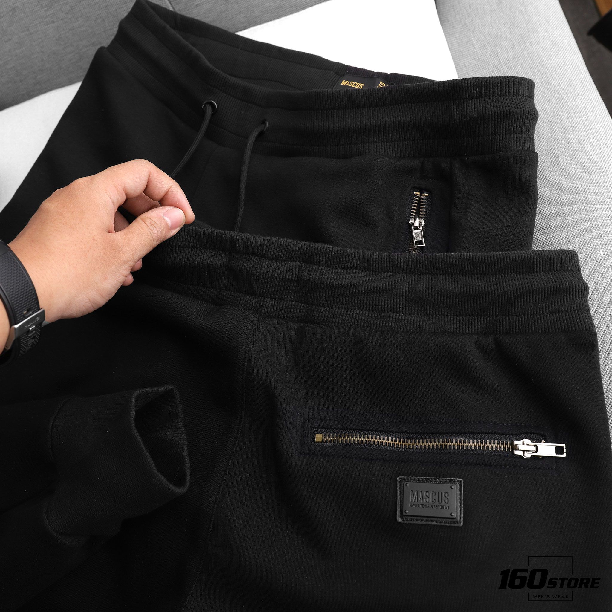 Quần jogger MASCUS zipper