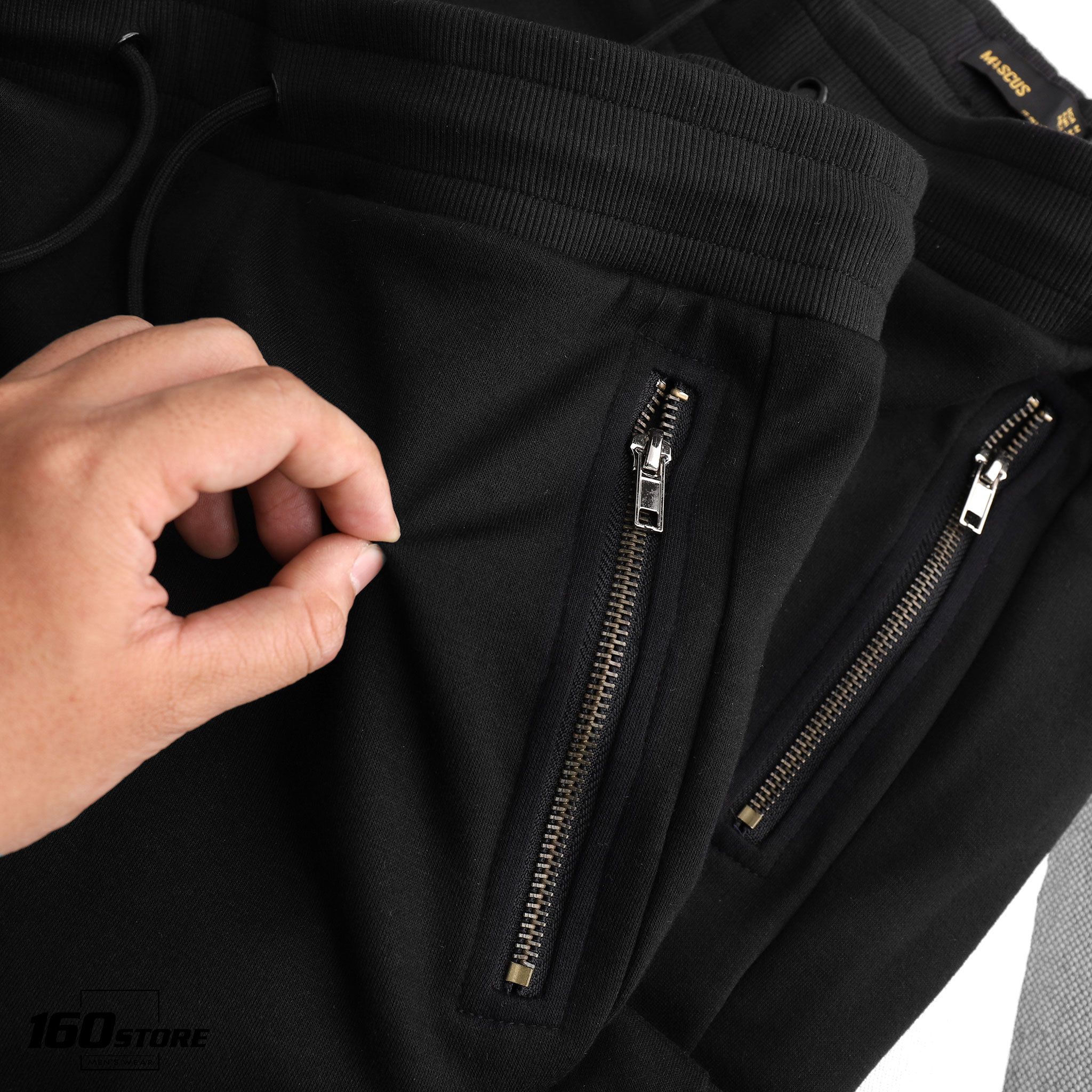 Quần jogger MASCUS zipper