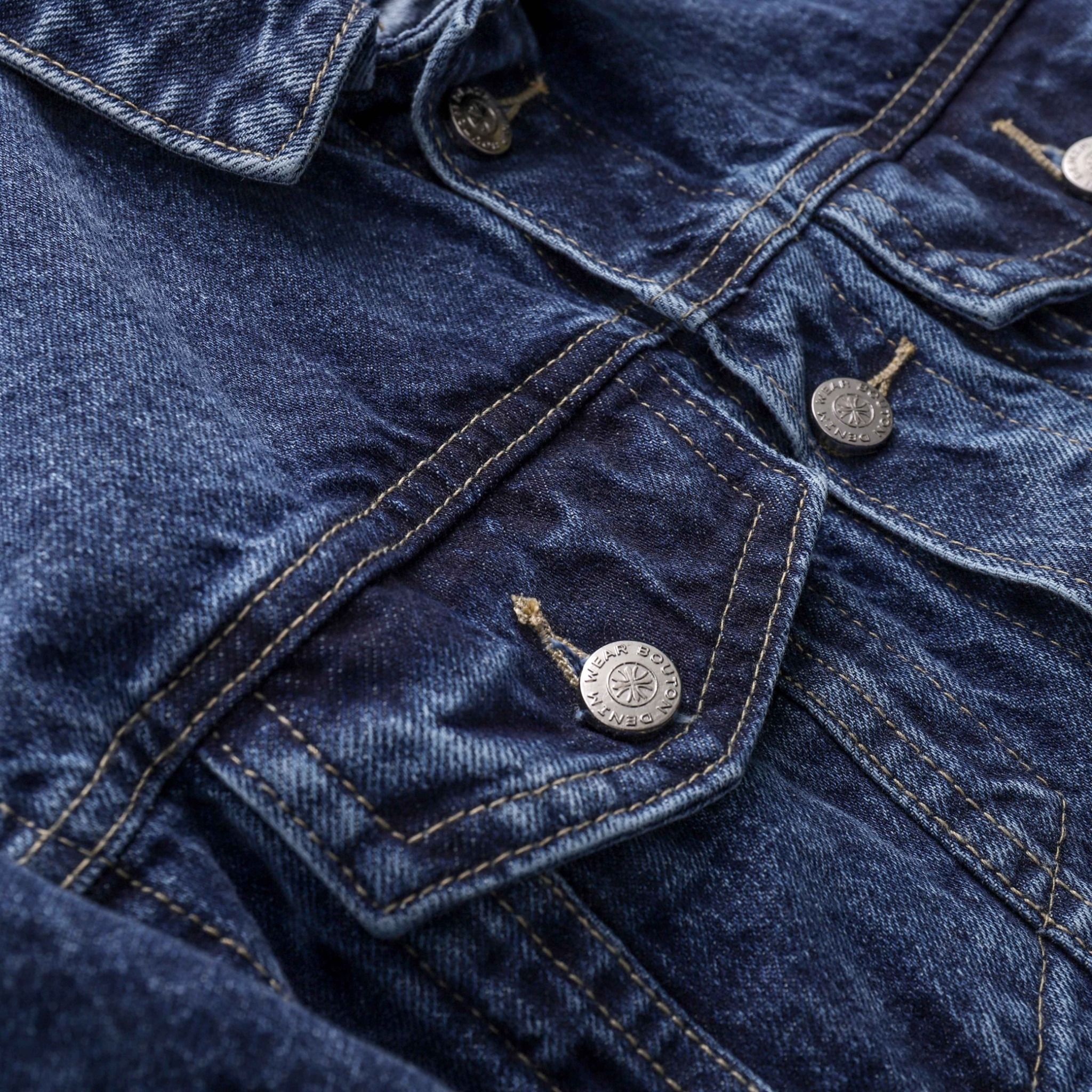 Áo Khoác Denim BOUTON Blue