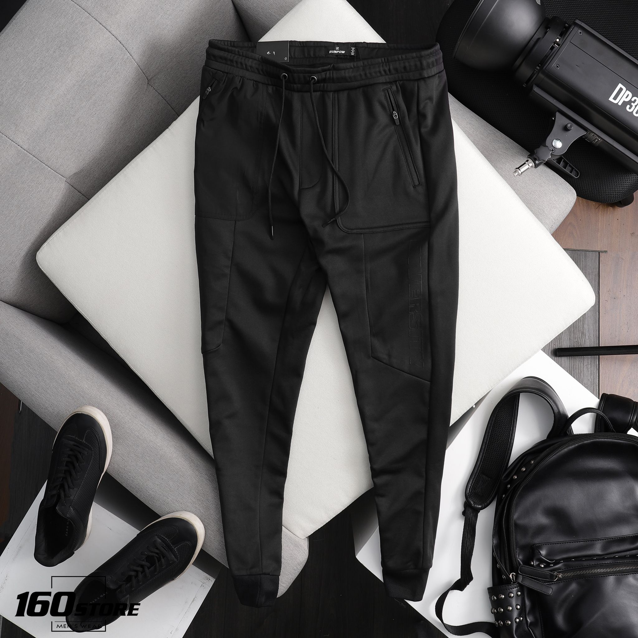 Quần jogger RUNPOW box bag