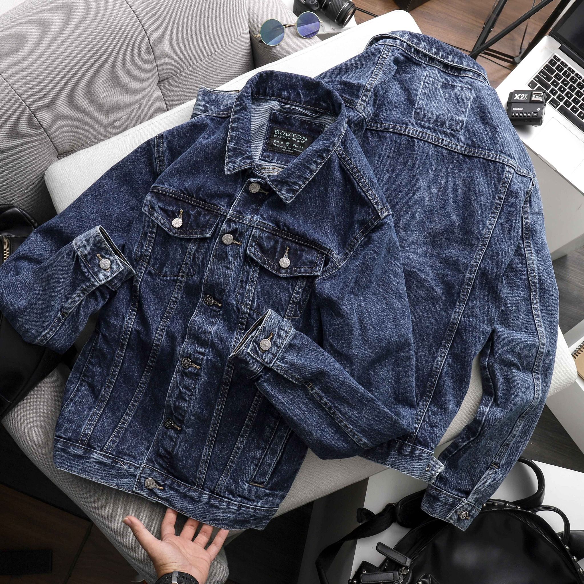 Áo Khoác Denim BOUTON Blue