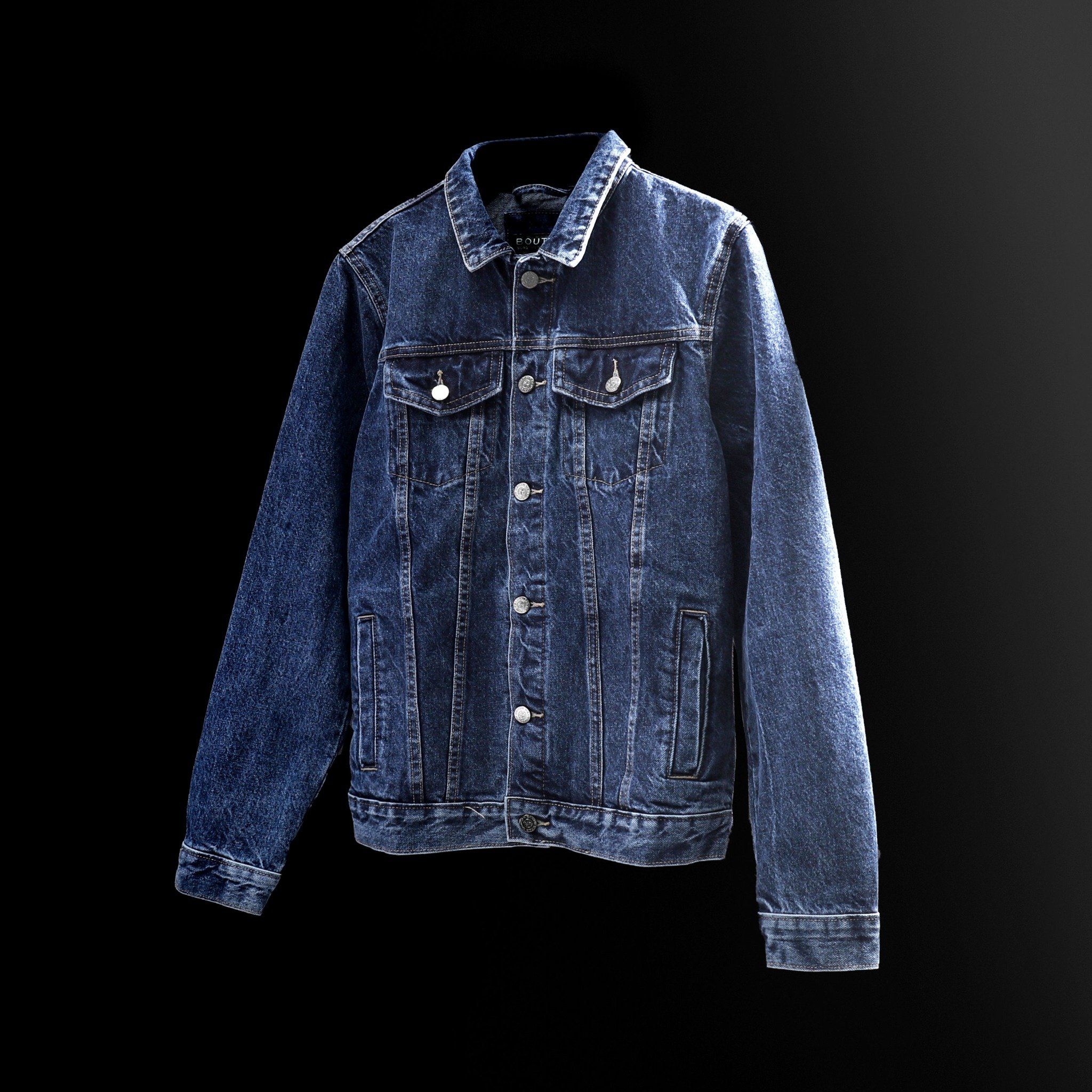 Áo Khoác Denim BOUTON Blue