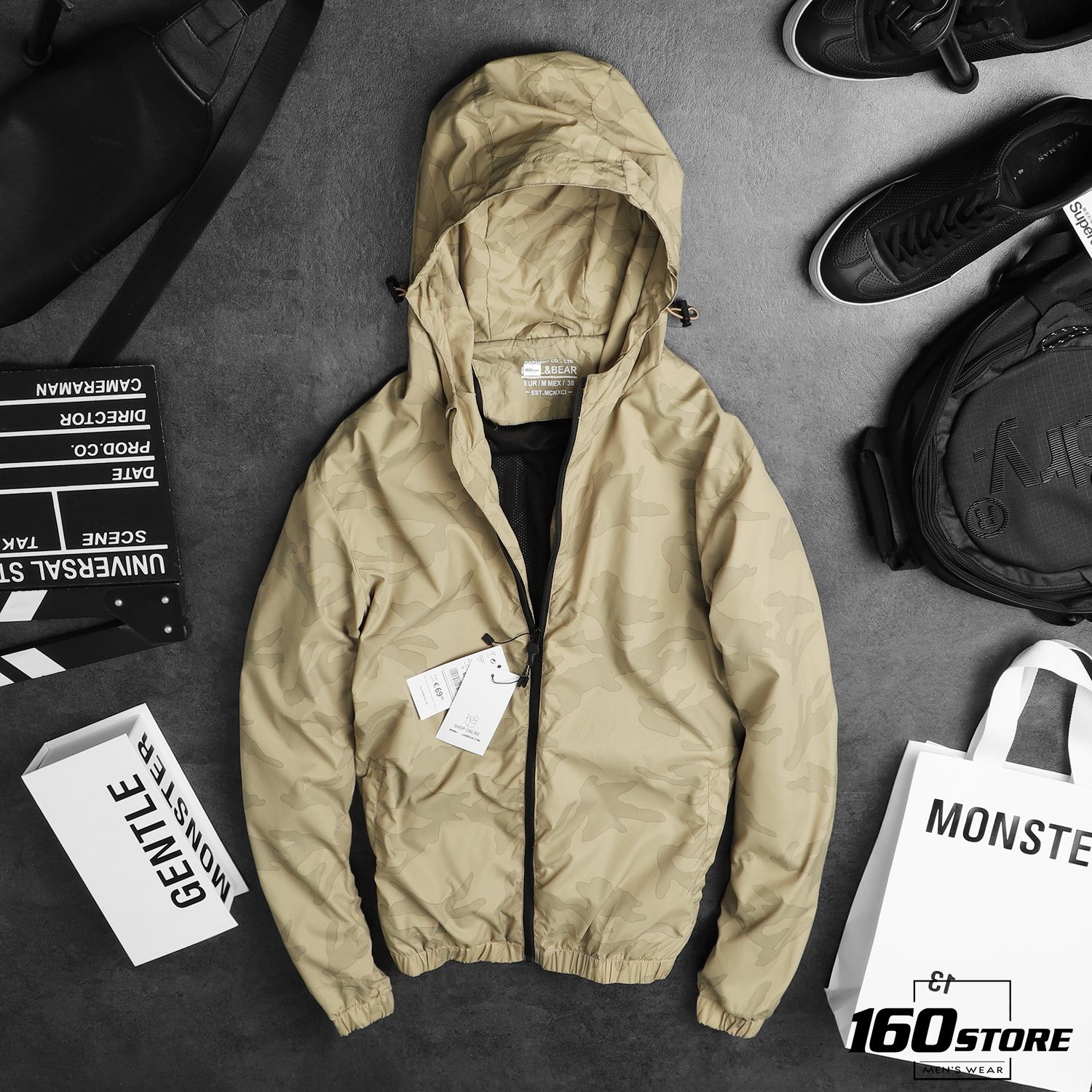 Áo khoác P.B windbreaker