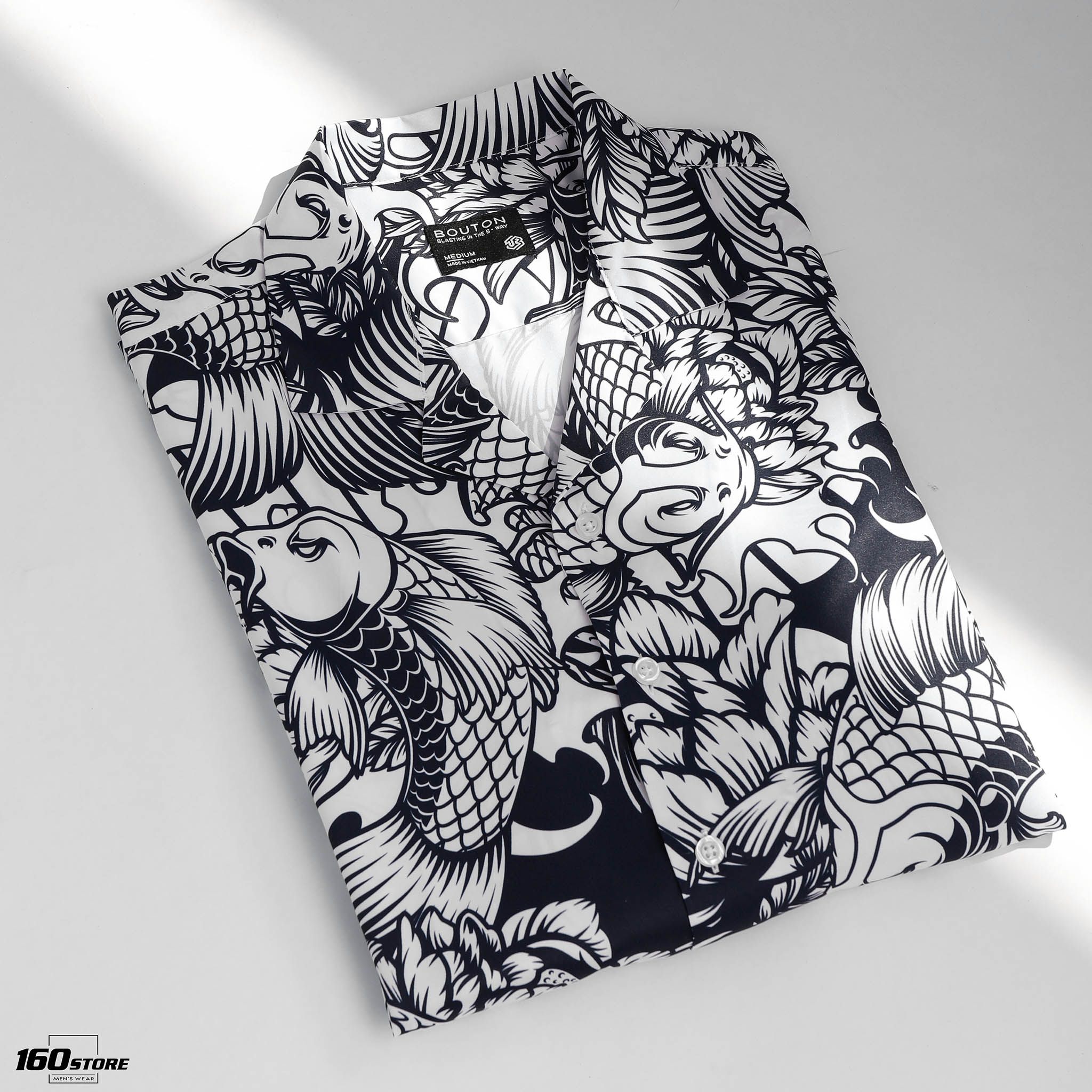 Áo sơmi BOUTON carp printed
